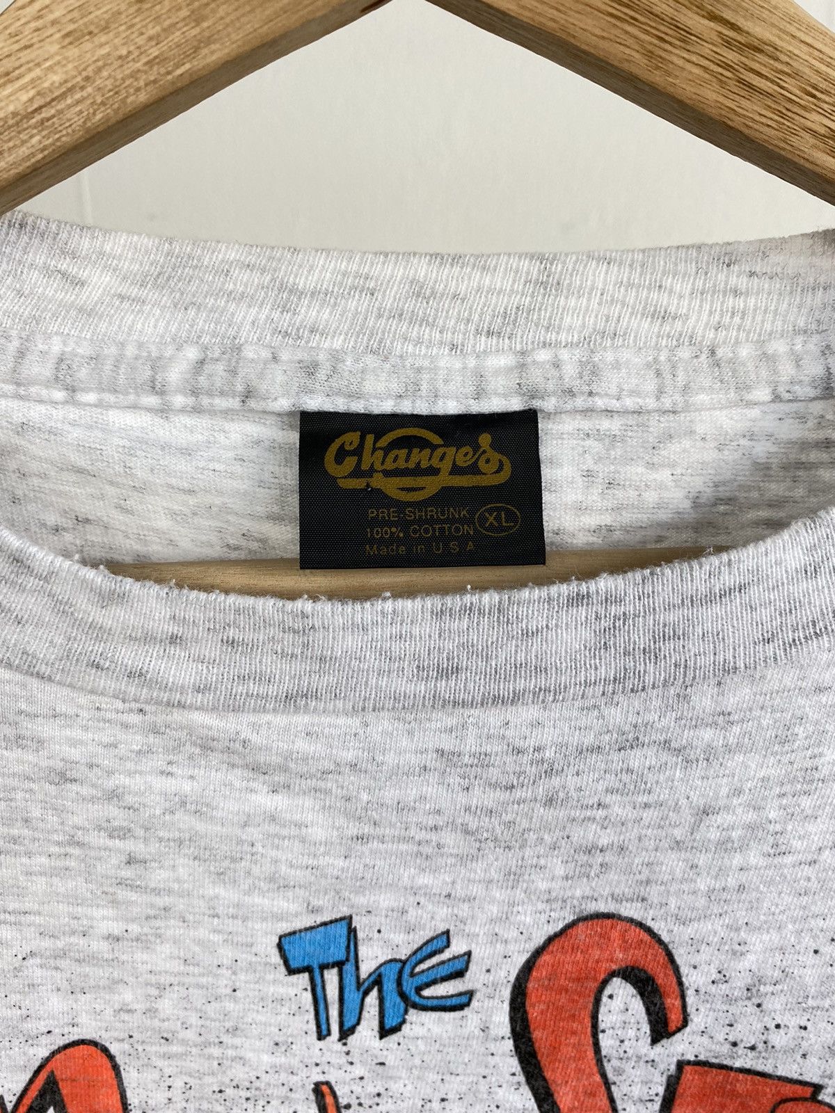 Nickelodeon × Vintage Vintage 1991 Ren & Stimpy show MTV Nickelodeon promo tee Size US XL / EU 56 / 4 - 6 Thumbnail