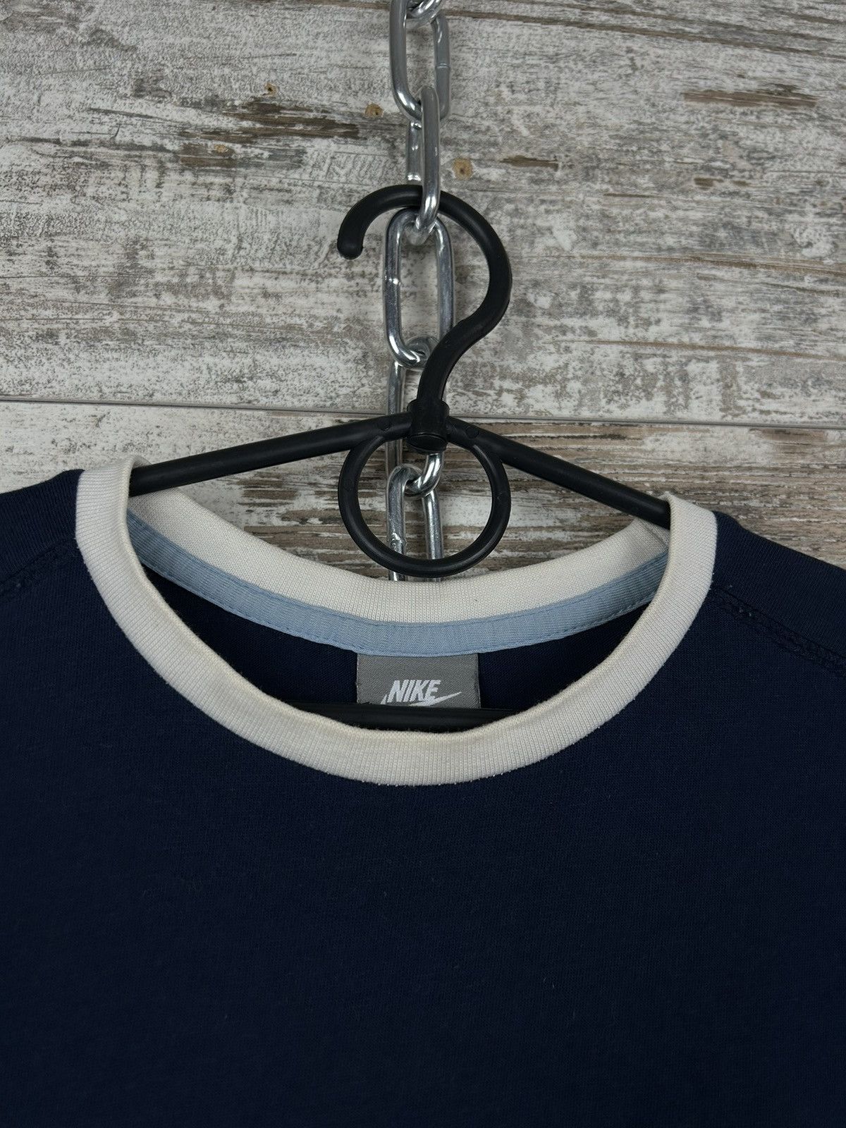 Nike Mens Vintage Nike T Shirt Big logo swoosh streetwear y2k Size US S / EU 44-46 / 1 - 5 Thumbnail