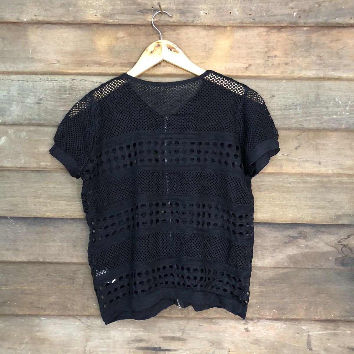 Grailed Isabey In Paris Mesh Net Crochet Knitwear Cardigan #7195 Size S / US 4 / IT 40 - 13 Thumbnail
