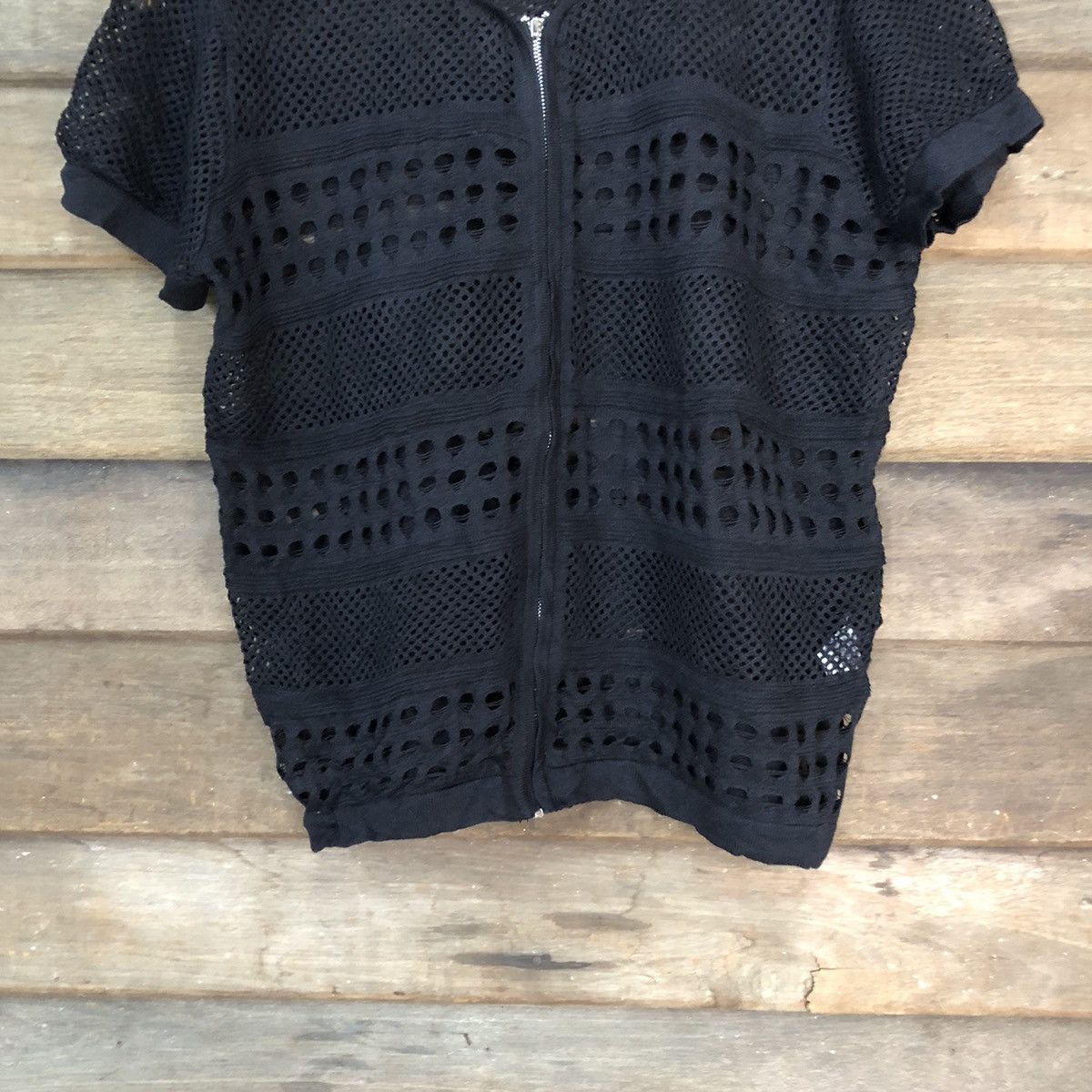 Grailed Isabey In Paris Mesh Net Crochet Knitwear Cardigan #7195 Size S / US 4 / IT 40 - 3 Thumbnail