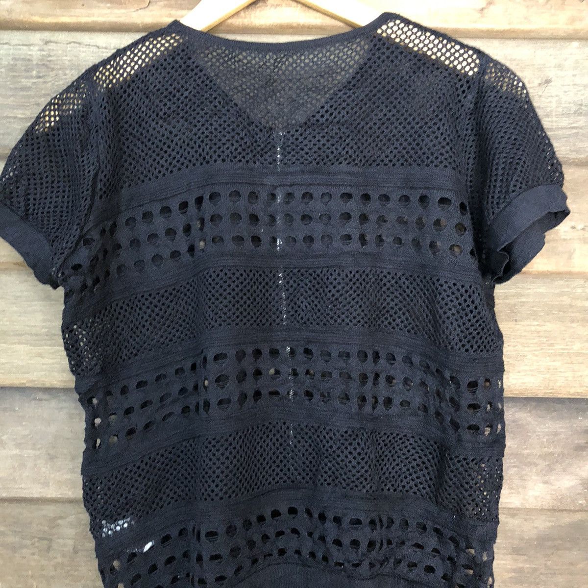 Grailed Isabey In Paris Mesh Net Crochet Knitwear Cardigan #7195 Size S / US 4 / IT 40 - 14 Thumbnail