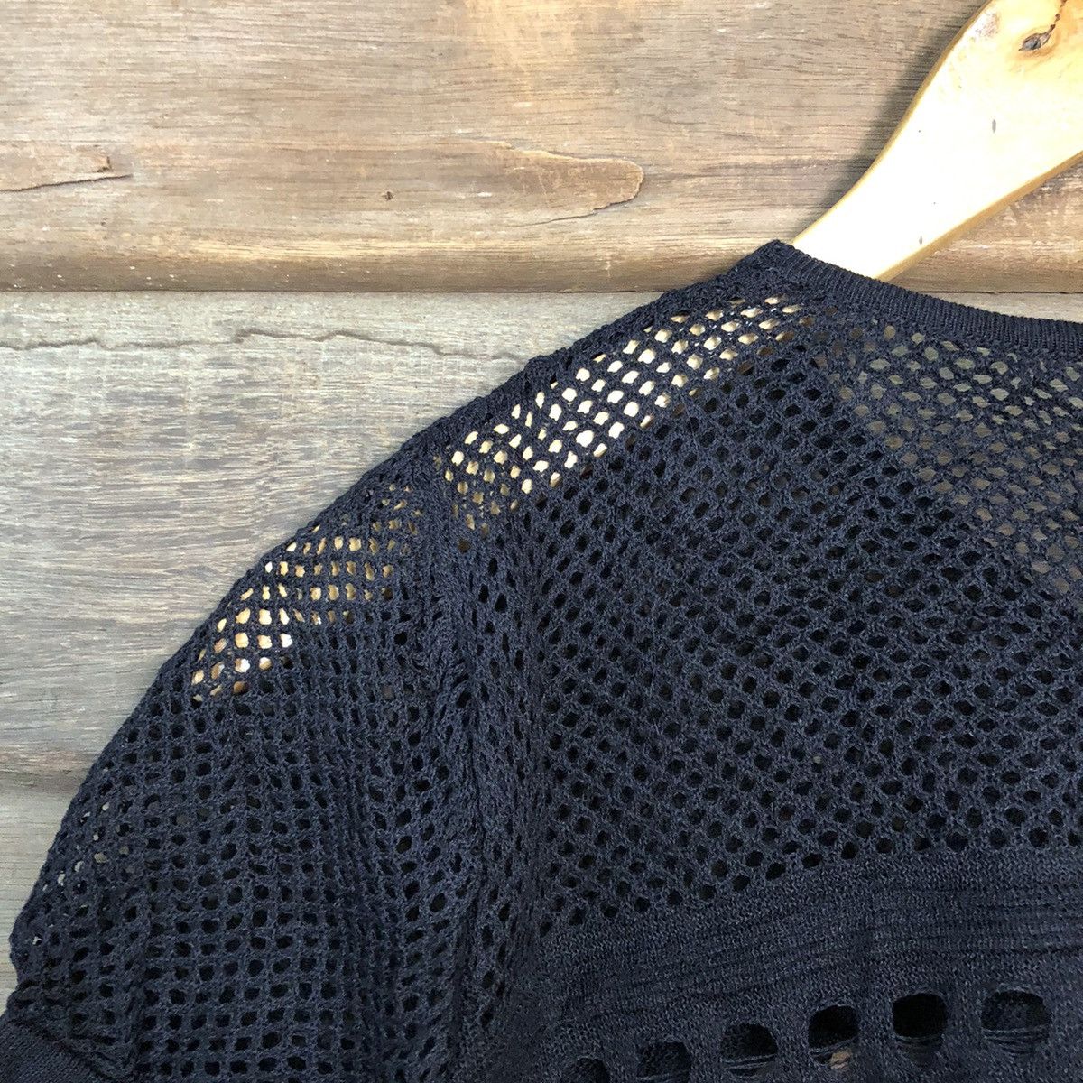 Grailed Isabey In Paris Mesh Net Crochet Knitwear Cardigan #7195 Size S / US 4 / IT 40 - 15 Thumbnail