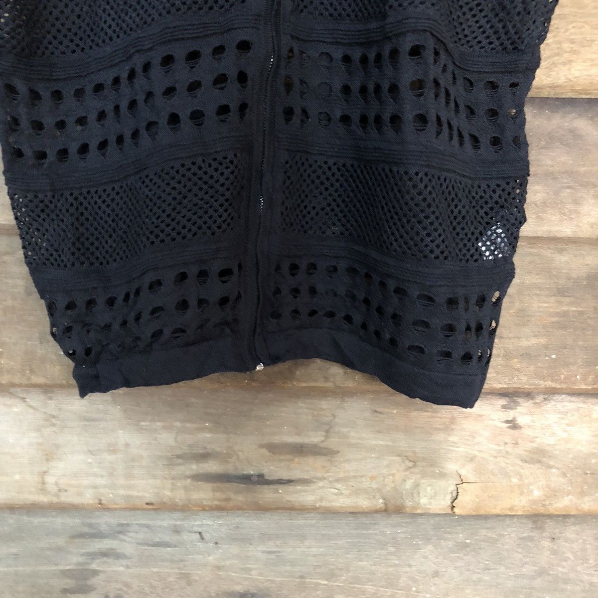 Grailed Isabey In Paris Mesh Net Crochet Knitwear Cardigan #7195 Size S / US 4 / IT 40 - 10 Thumbnail