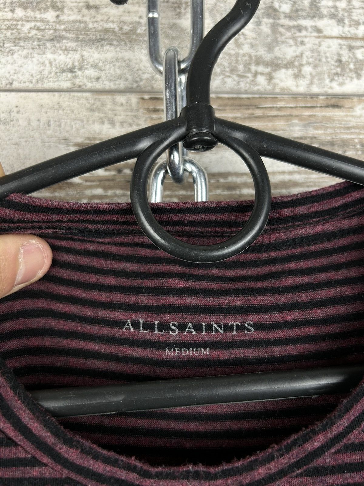 Allsaints Mens AllSaints T Shirt SS tee streetwear all saints luxury Size US M / EU 48-50 / 2 - 3 Thumbnail