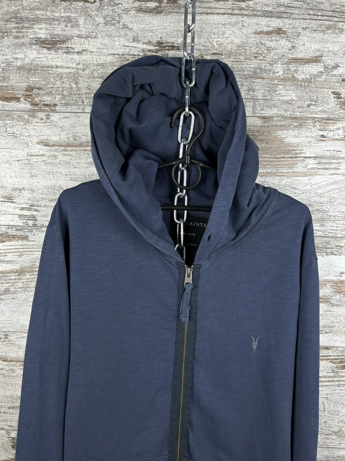 Allsaints Mens AllSaints Orian Hoodie streetwear luxury jacket ss Size US L / EU 52-54 / 3 - 2 Thumbnail