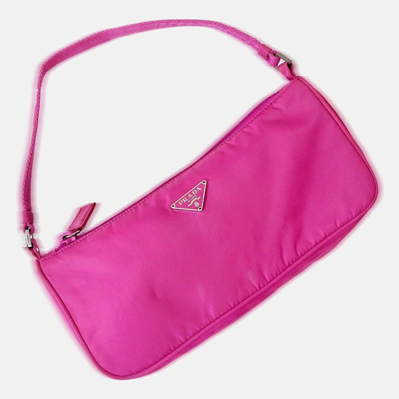 Prada PRADA PINK NYLON BAG Size ONE SIZE - 2 Thumbnail