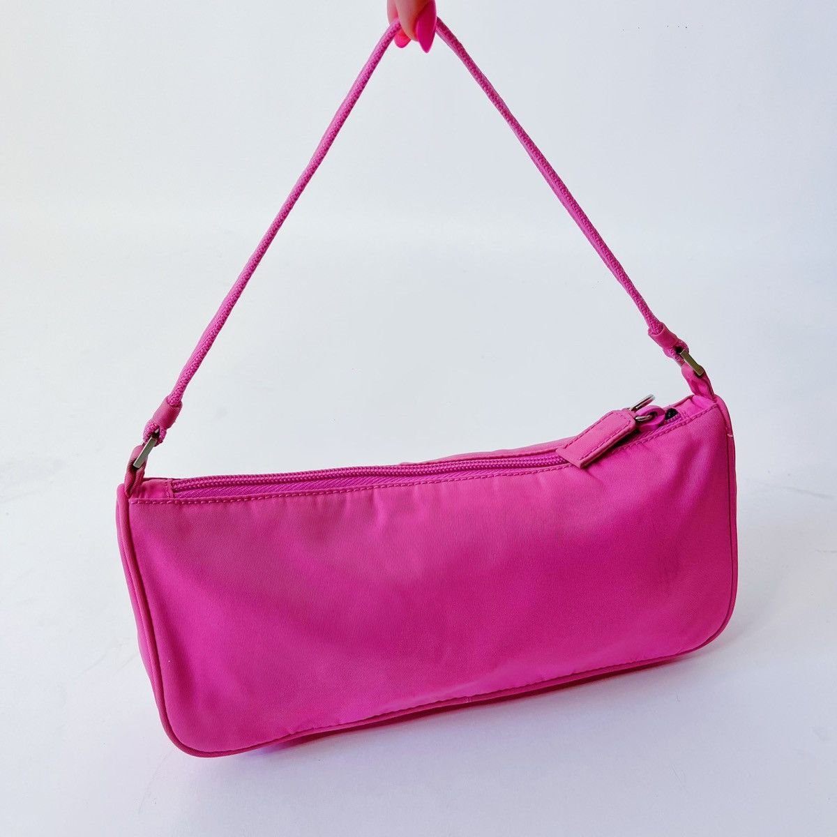 Prada PRADA PINK NYLON BAG Size ONE SIZE - 4 Thumbnail