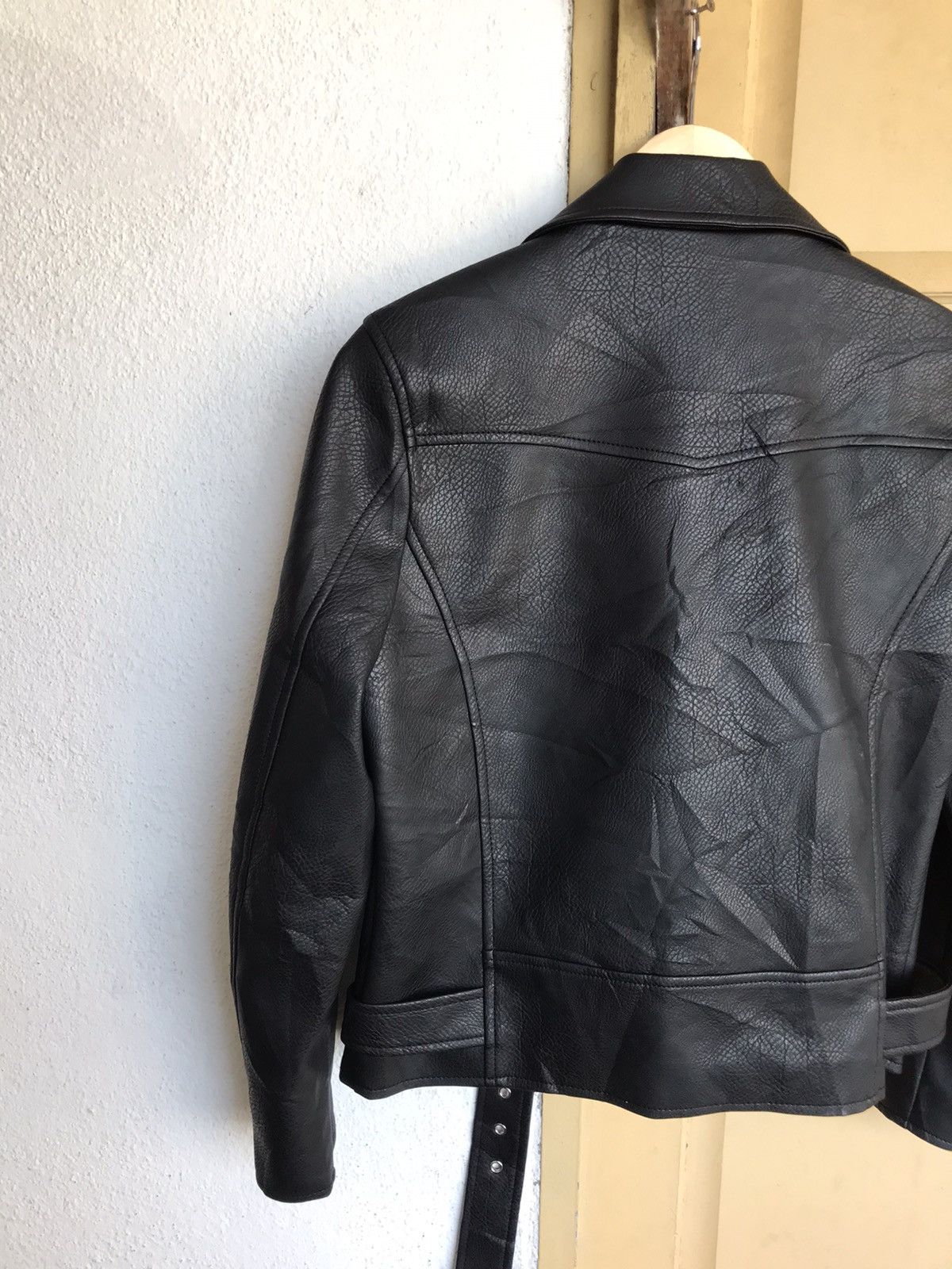 Seditionaries Nice❗️Korean Brands Lady Volume Faux Leather Jacket Women Size M / US 6-8 / IT 42-44 - 13 Thumbnail
