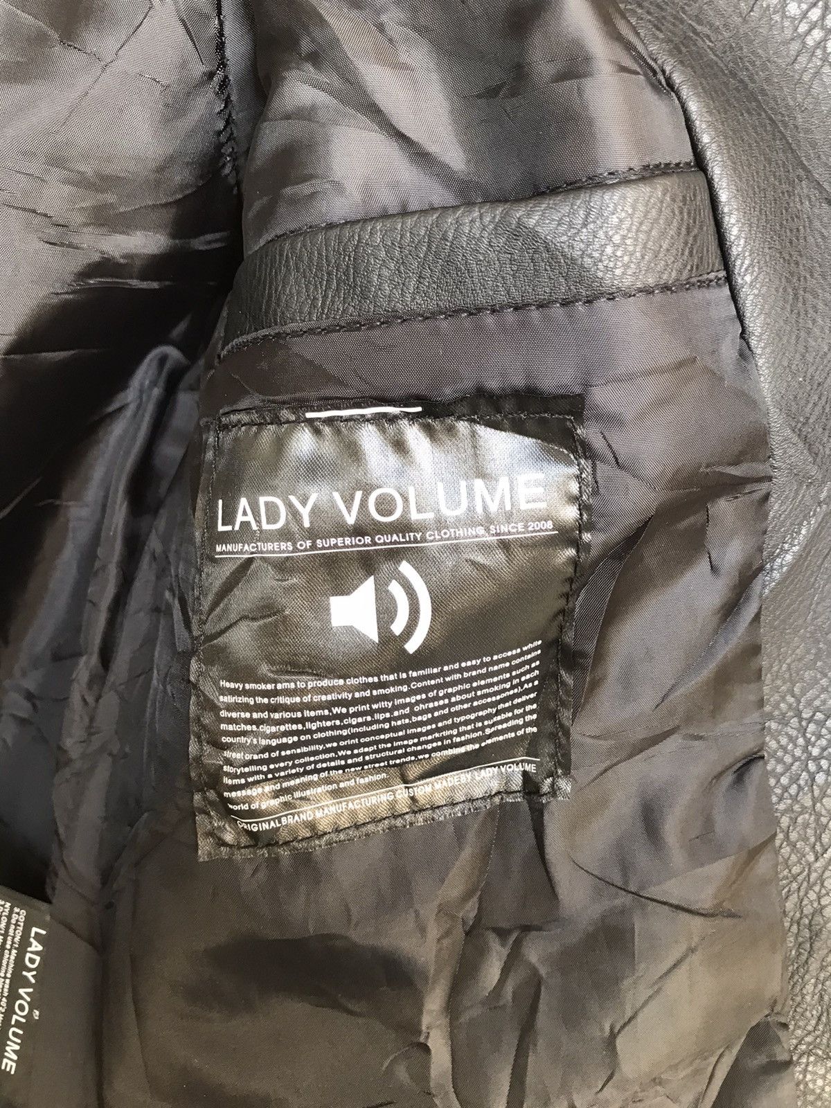 Seditionaries Nice❗️Korean Brands Lady Volume Faux Leather Jacket Women Size M / US 6-8 / IT 42-44 - 17 Thumbnail