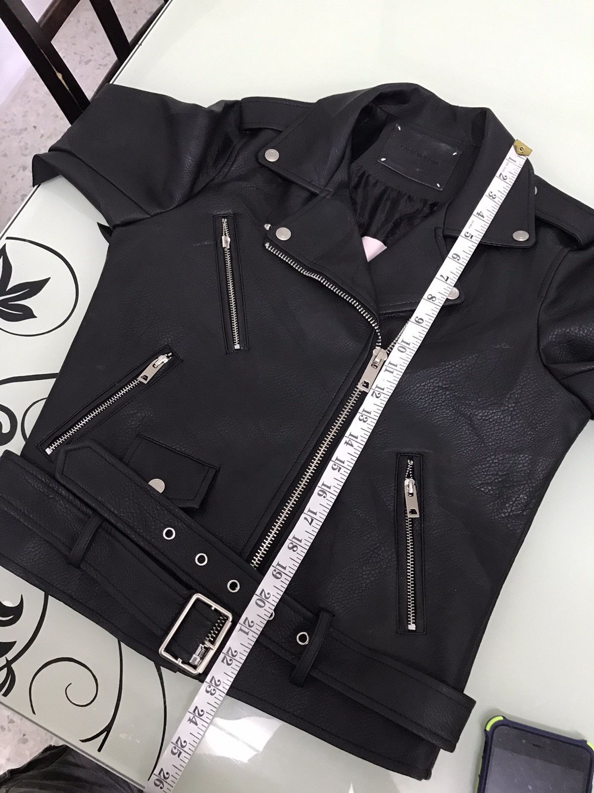 Seditionaries Nice❗️Korean Brands Lady Volume Faux Leather Jacket Women Size M / US 6-8 / IT 42-44 - 23 Thumbnail