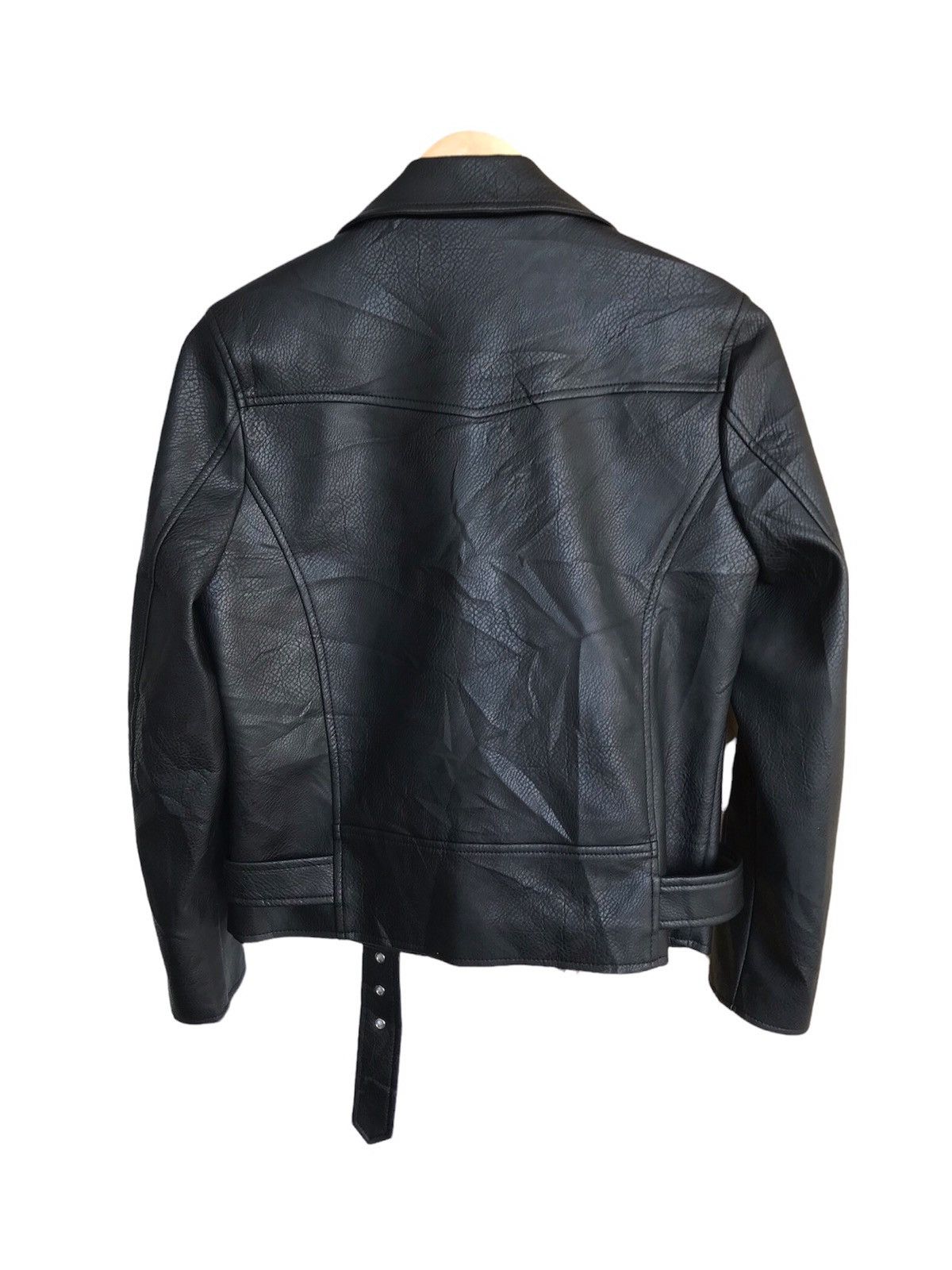 Seditionaries Nice❗️Korean Brands Lady Volume Faux Leather Jacket Women Size M / US 6-8 / IT 42-44 - 3 Thumbnail