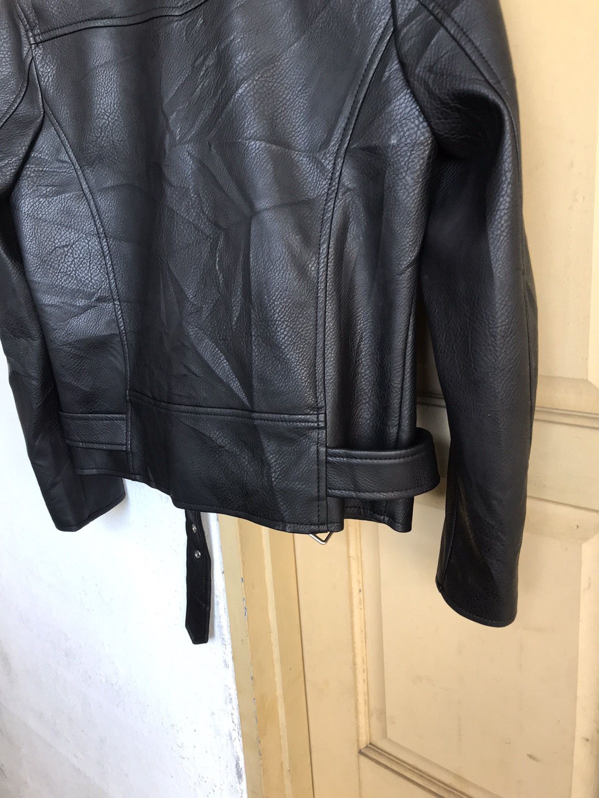 Seditionaries Nice❗️Korean Brands Lady Volume Faux Leather Jacket Women Size M / US 6-8 / IT 42-44 - 15 Thumbnail