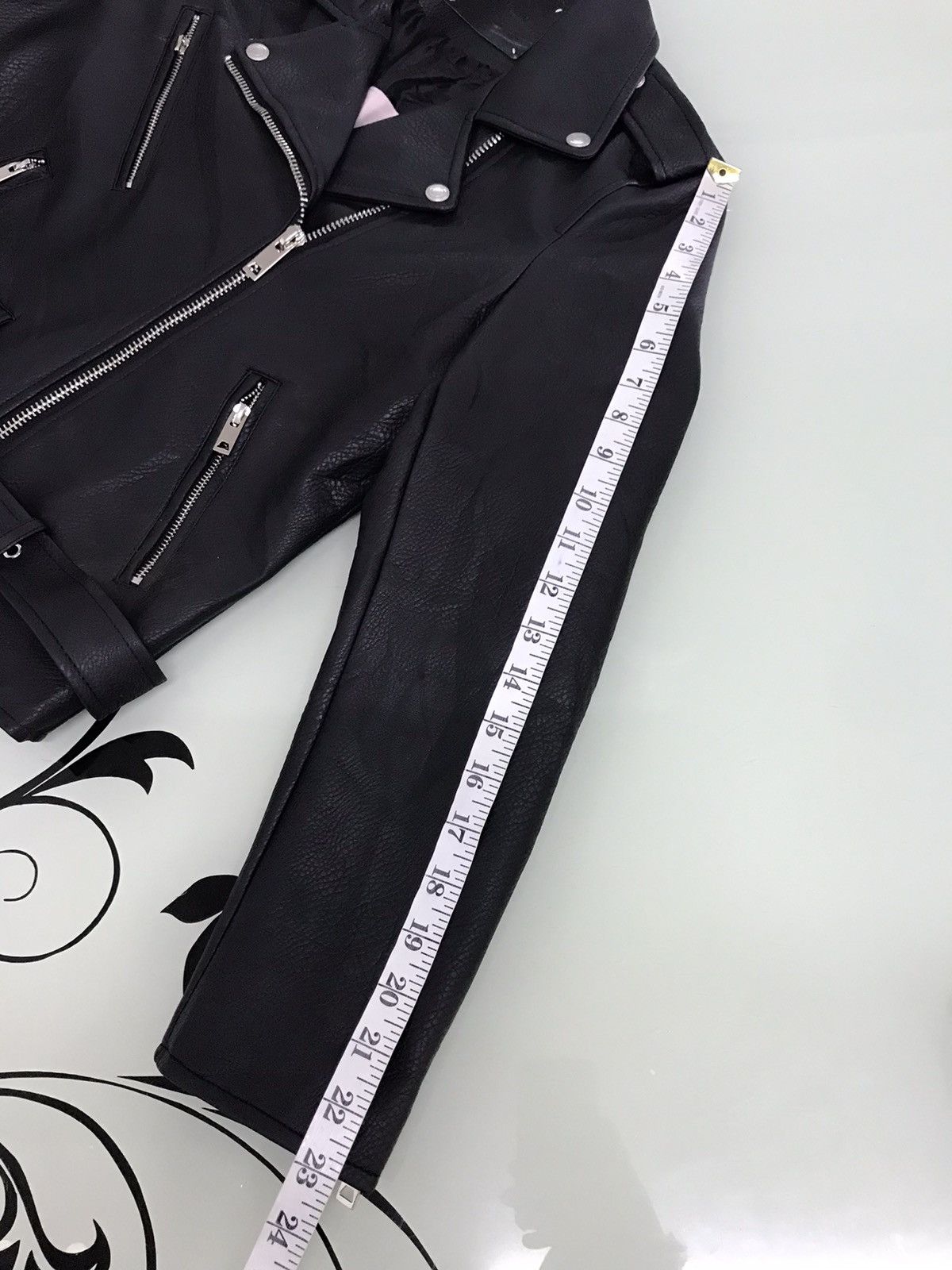 Seditionaries Nice❗️Korean Brands Lady Volume Faux Leather Jacket Women Size M / US 6-8 / IT 42-44 - 24 Thumbnail