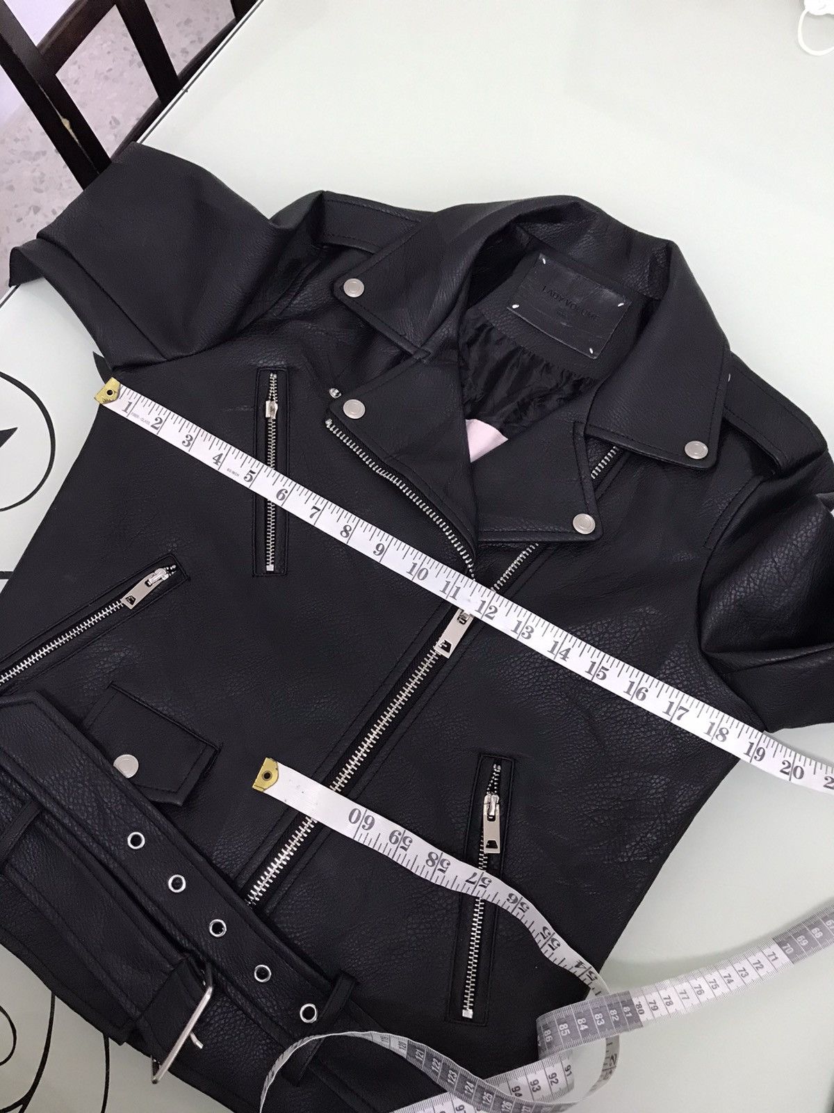 Seditionaries Nice❗️Korean Brands Lady Volume Faux Leather Jacket Women Size M / US 6-8 / IT 42-44 - 21 Thumbnail