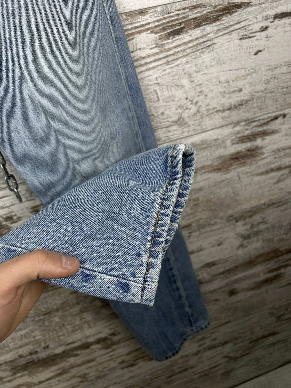 Levi's × Levi's Vintage Clothing Mens Rare Made In USA Levis jeans denim 501 size 31 vintage Size US 31 - 16 Thumbnail