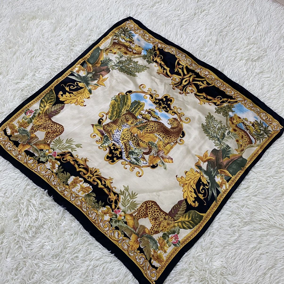 Other ☀️LUXURY DESIGN LEOPARD SILK SCARF (35"x35") Size ONE SIZE - 2 Thumbnail