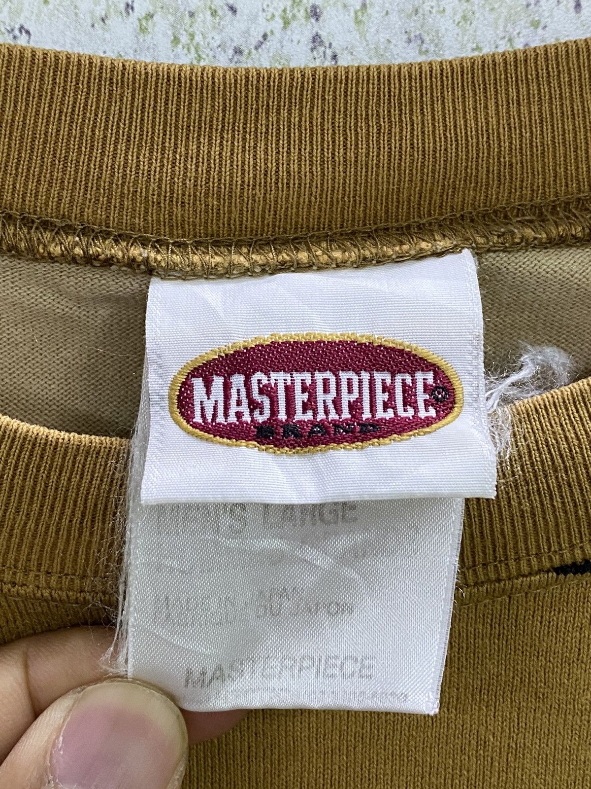 Japanese Brand Vintage Masterpiece Distressed Tees Size US L / EU 52-54 / 3 - 4 Thumbnail