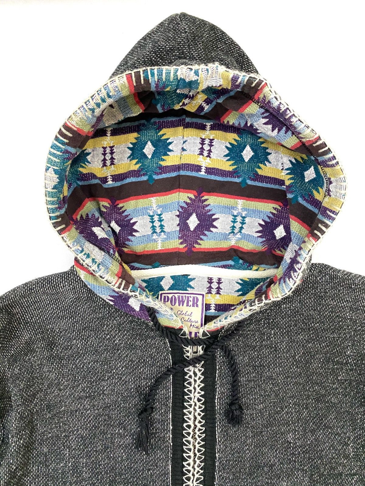 Japanese Brand × Vintage Power To The People Global Culture Art Hoodie Size US M / EU 48-50 / 2 - 1 Thumbnail