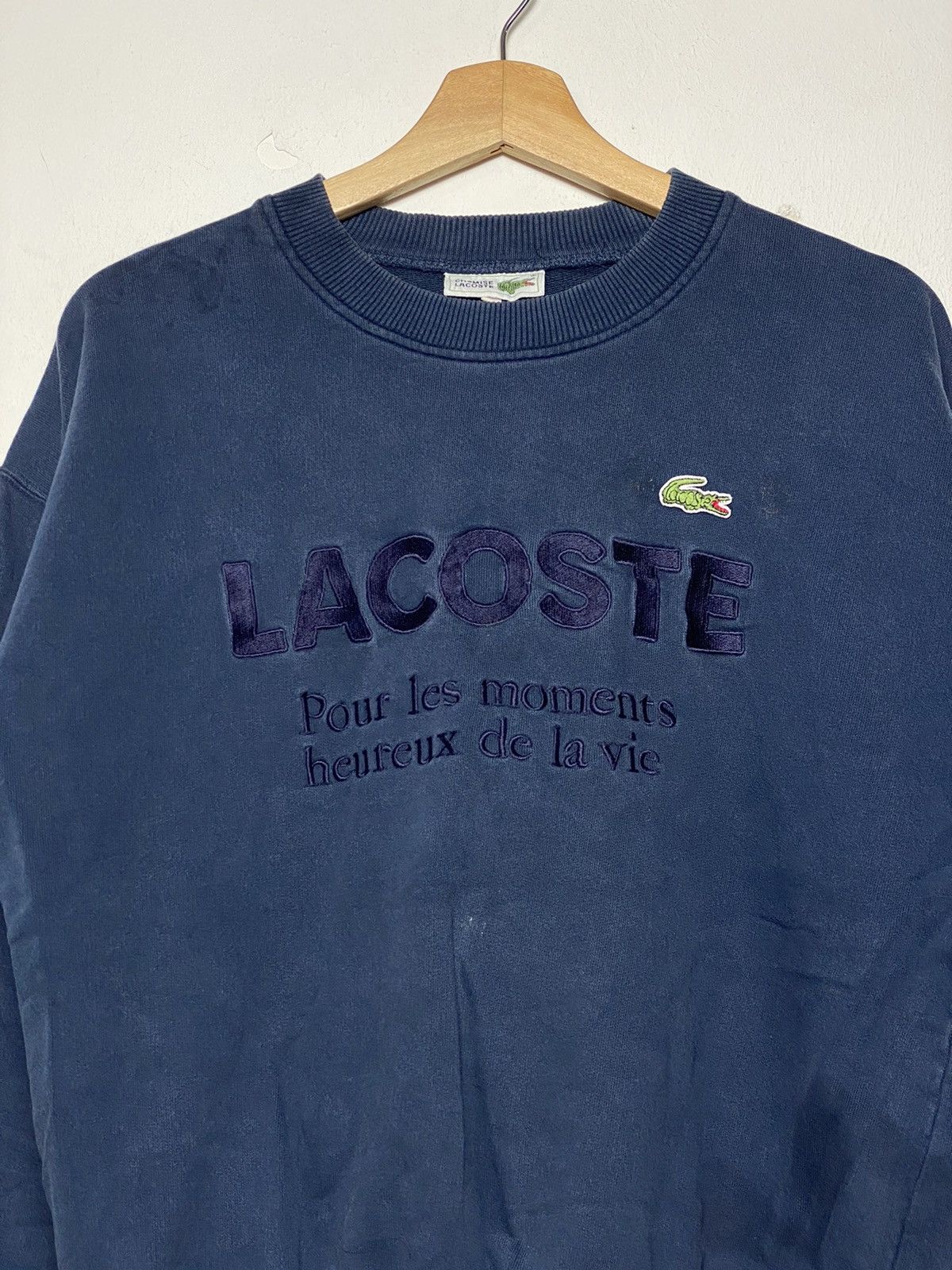 Lacoste × Vintage Vintage Lacoste Embroidered Crewneck Size US M / EU 48-50 / 2 - 2 Thumbnail