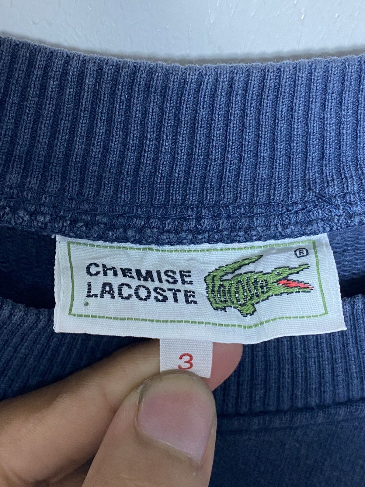 Lacoste × Vintage Vintage Lacoste Embroidered Crewneck Size US M / EU 48-50 / 2 - 5 Thumbnail