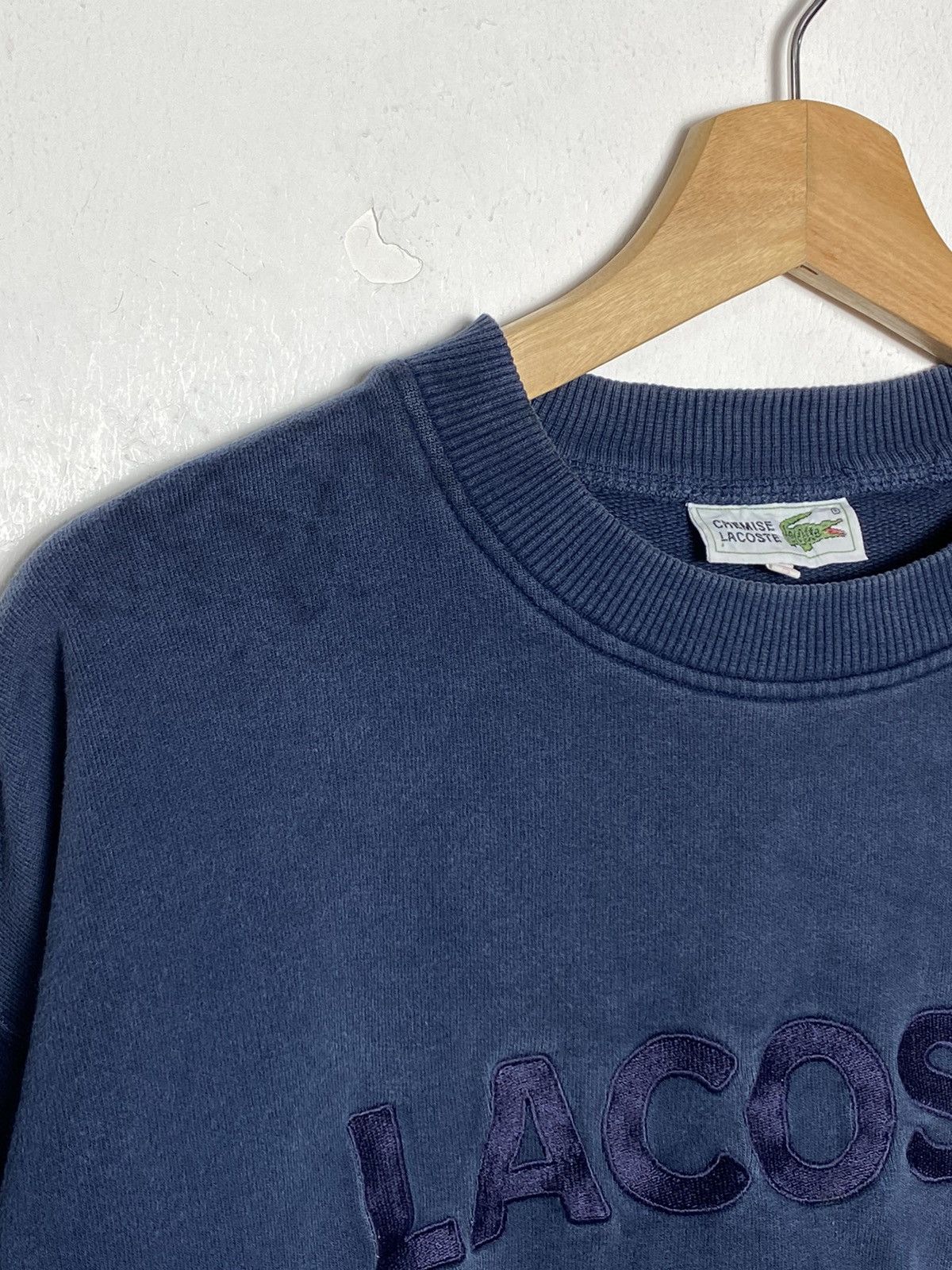 Lacoste × Vintage Vintage Lacoste Embroidered Crewneck Size US M / EU 48-50 / 2 - 4 Thumbnail