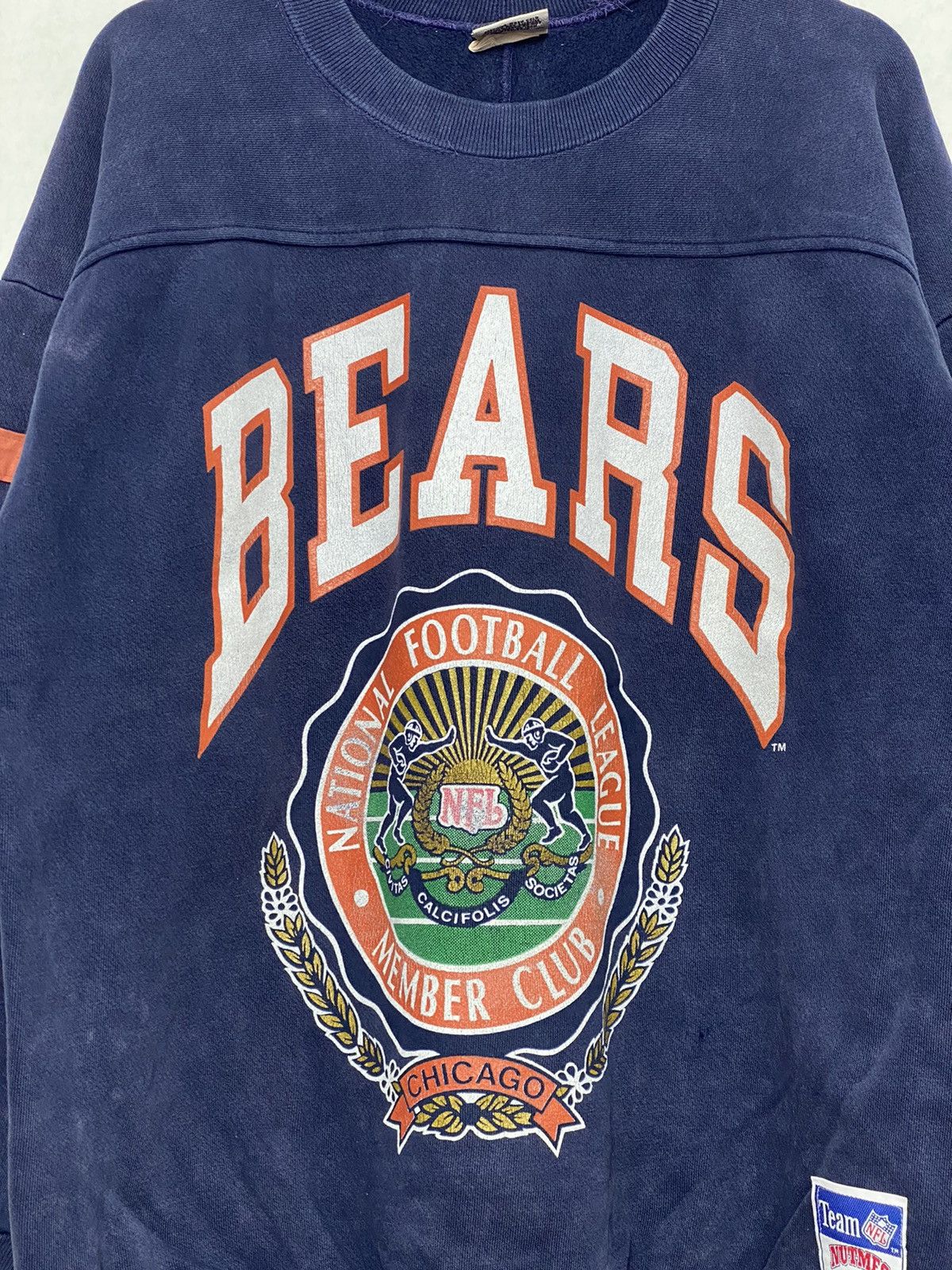NFL Vintage NFL Bears Chicago / Stussy Travis Scott Bulls Size US XL / EU 56 / 4 - 2 Thumbnail