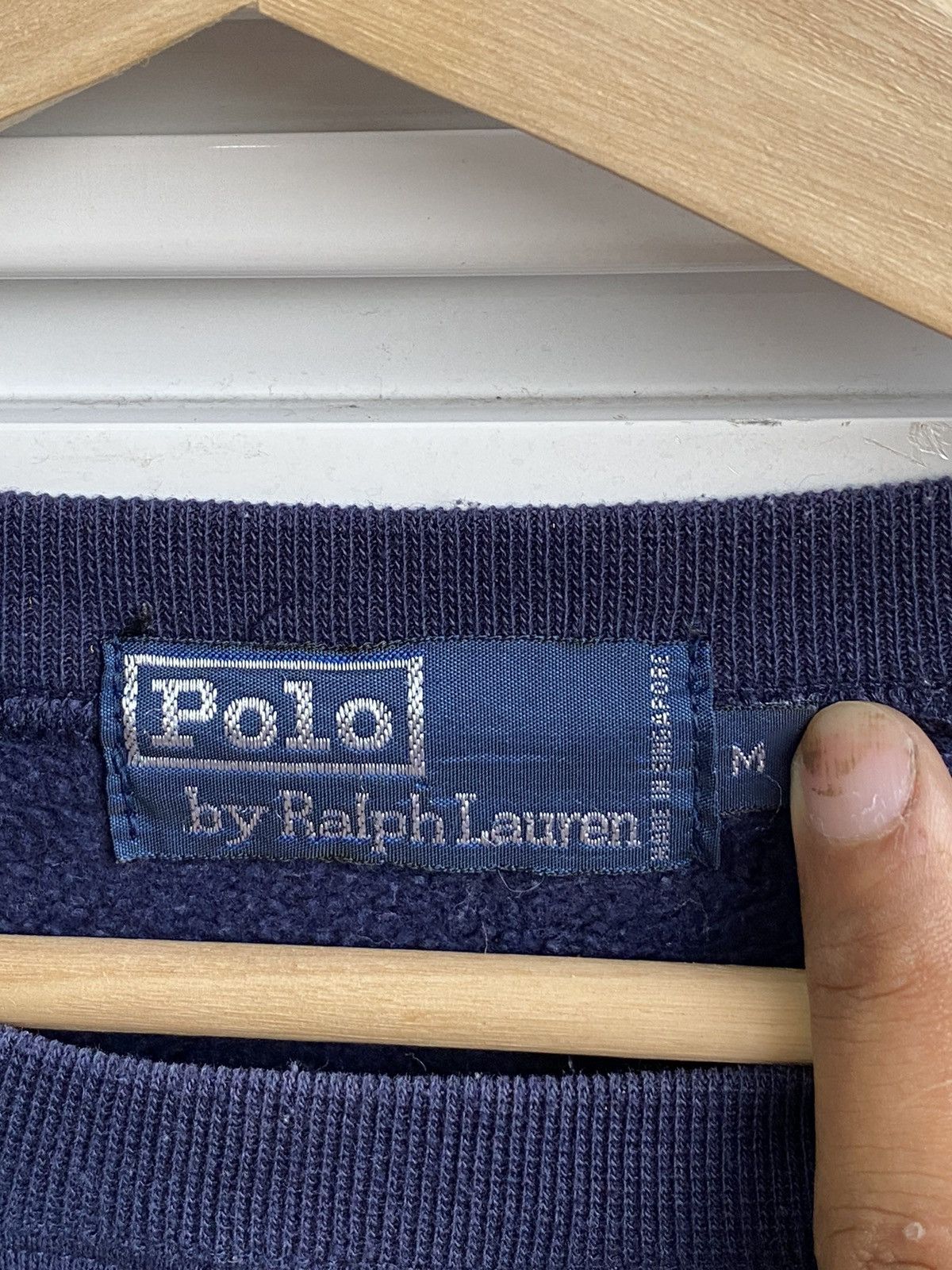 Polo Ralph Lauren Vintage OG Polo Ralph Lauren Crewneck Size US M / EU 48-50 / 2 - 3 Thumbnail