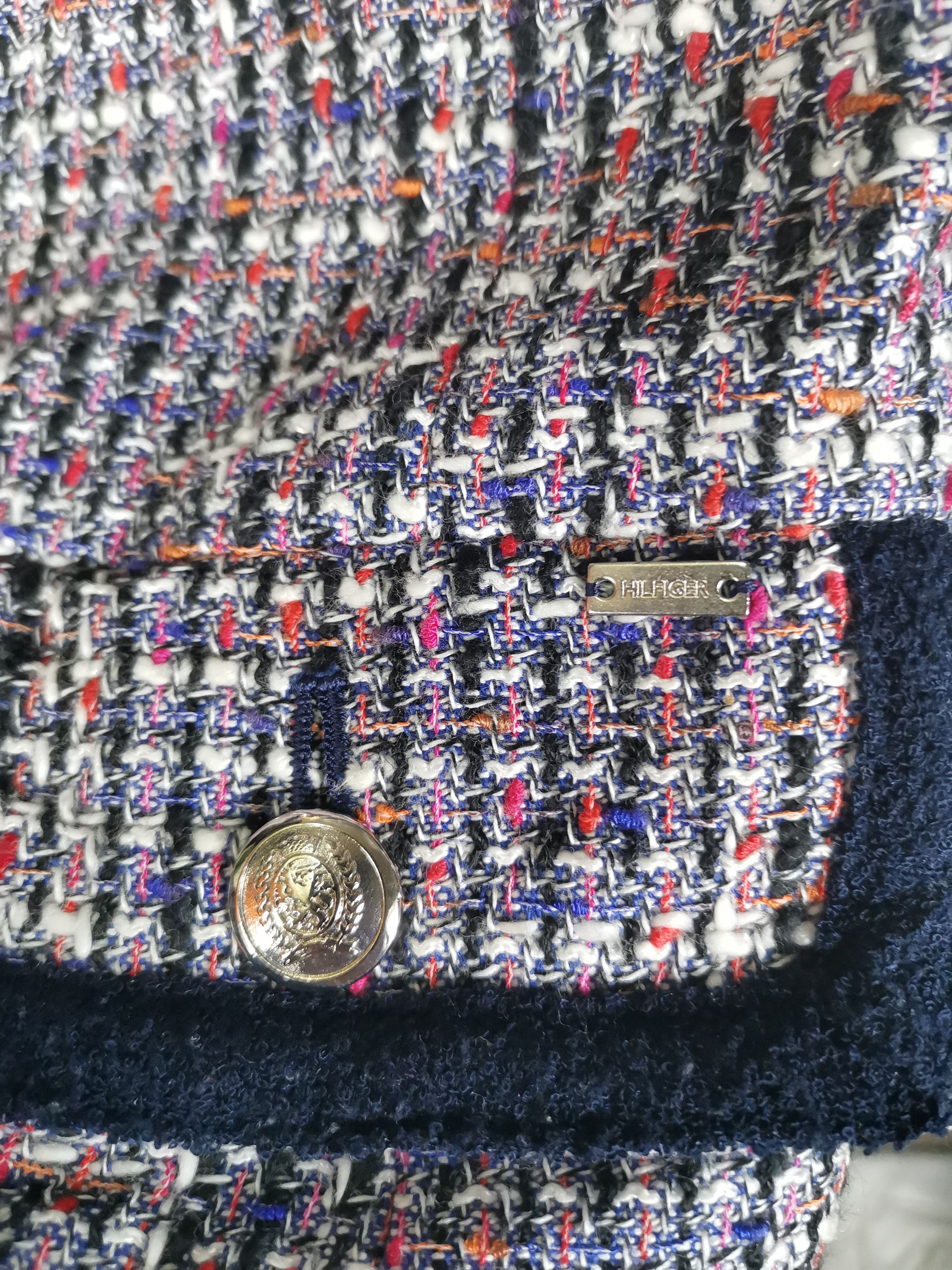 Japanese Brand × Tommy Hilfiger × Vintage Vintage Tommy Hilfiger Knit Jacket Size S / US 4 / IT 40 - 3 Thumbnail