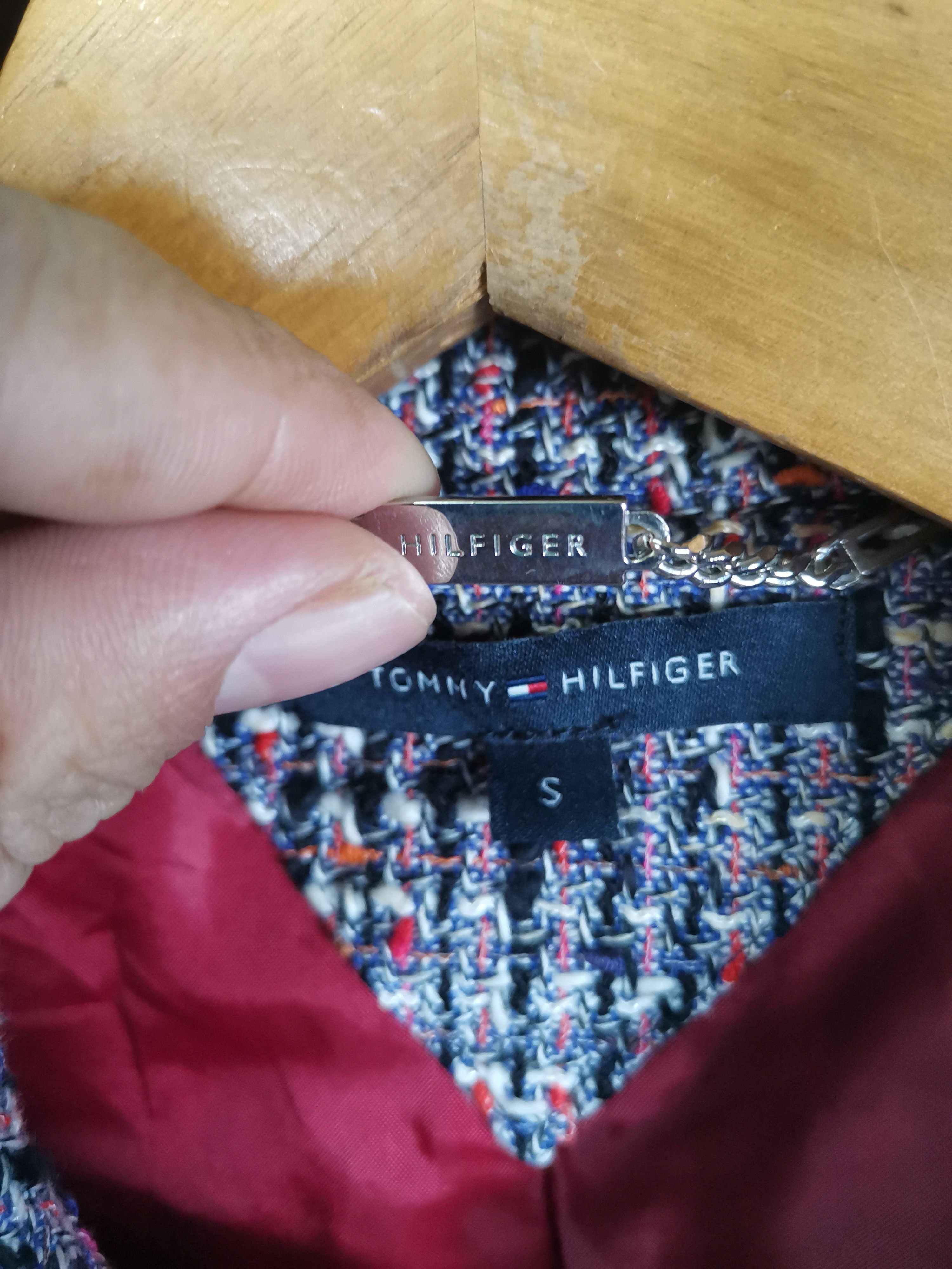 Japanese Brand × Tommy Hilfiger × Vintage Vintage Tommy Hilfiger Knit Jacket Size S / US 4 / IT 40 - 5 Thumbnail