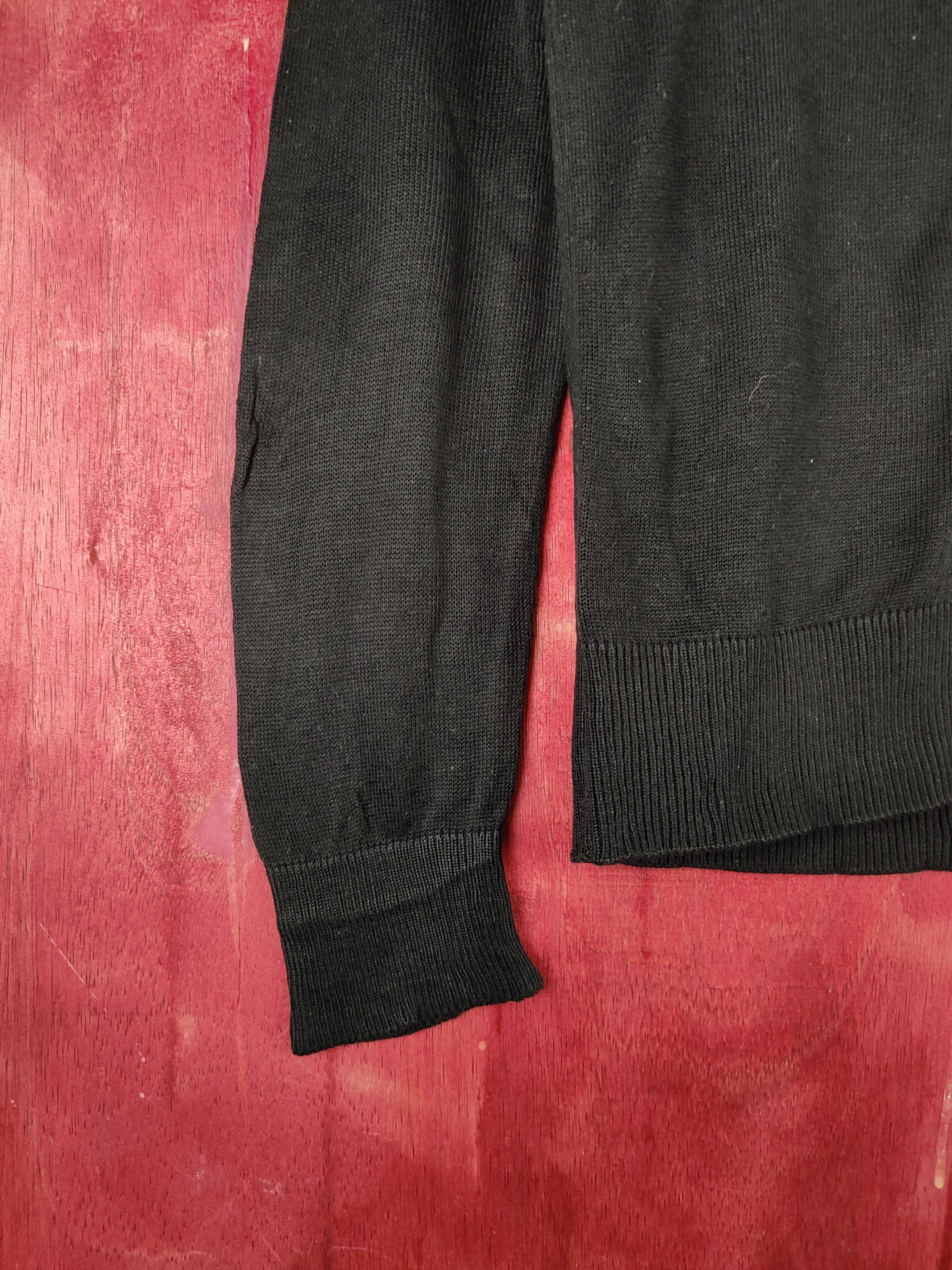 Japanese Brand Japanese Brand Black Cardigan knitwear thin #S915 Size M / US 6-8 / IT 42-44 - 4 Thumbnail