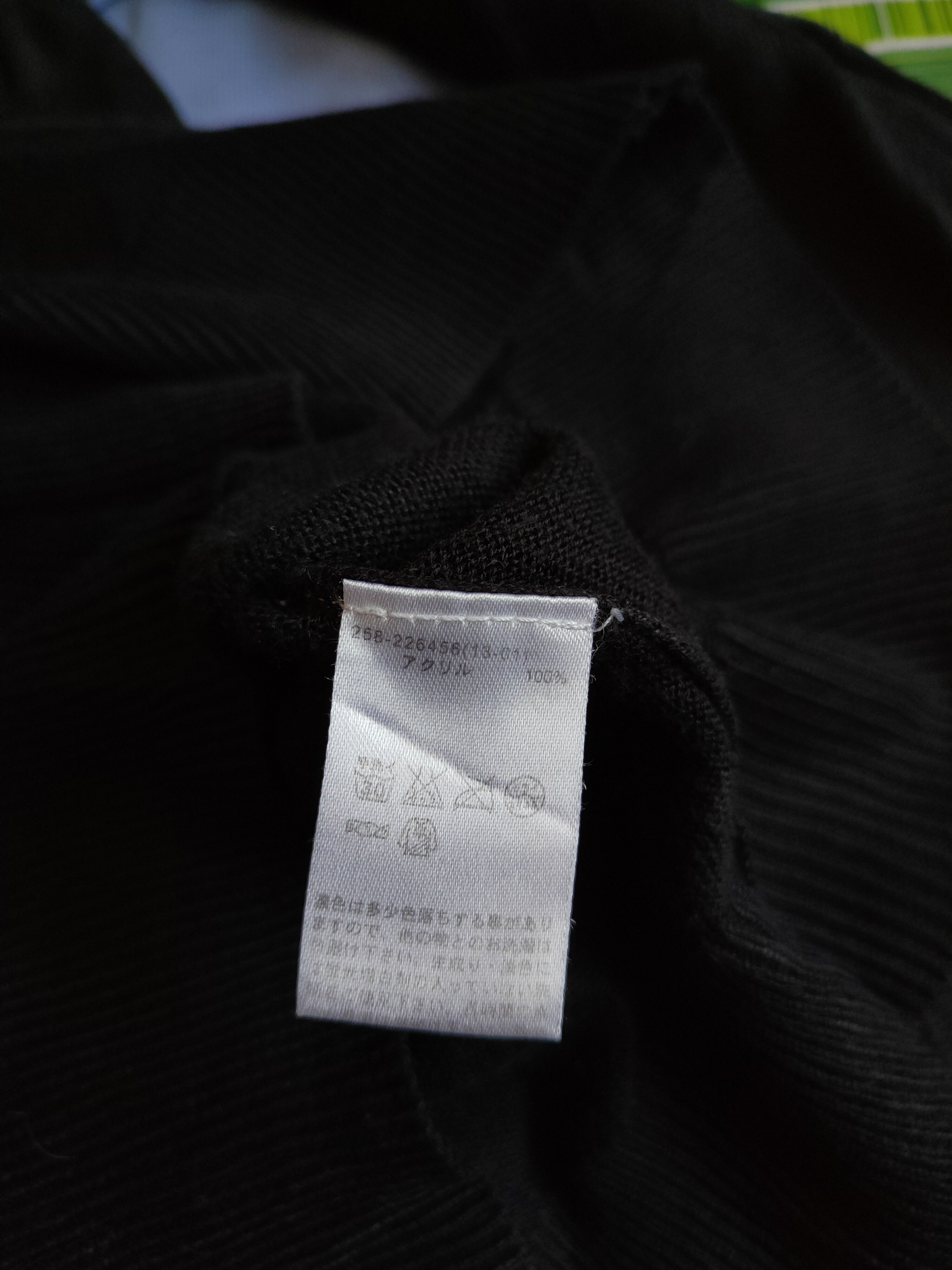 Japanese Brand Japanese Brand Black Cardigan knitwear thin #S915 Size M / US 6-8 / IT 42-44 - 10 Thumbnail