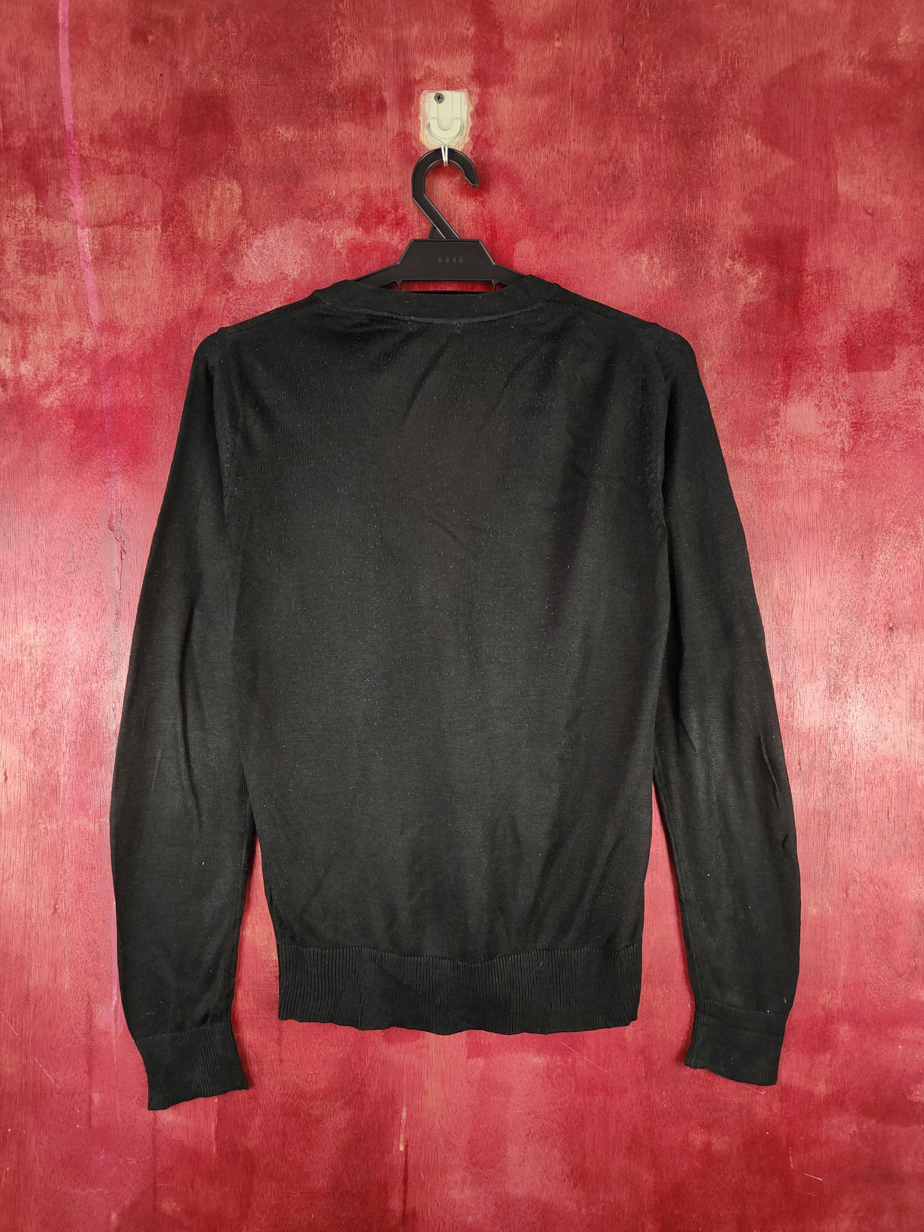Japanese Brand Japanese Brand Black Cardigan knitwear thin #S915 Size M / US 6-8 / IT 42-44 - 7 Thumbnail