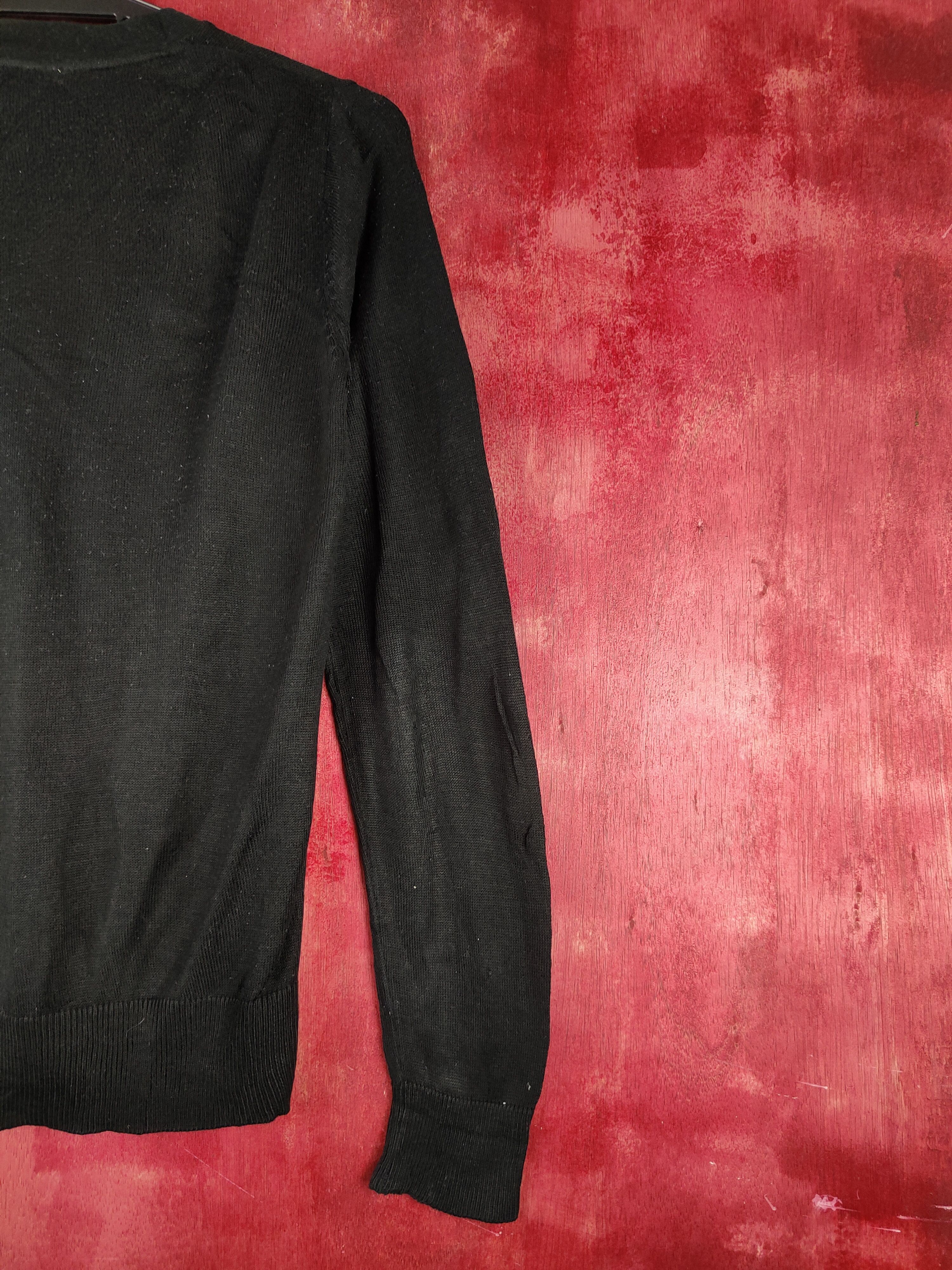Japanese Brand Japanese Brand Black Cardigan knitwear thin #S915 Size M / US 6-8 / IT 42-44 - 9 Thumbnail