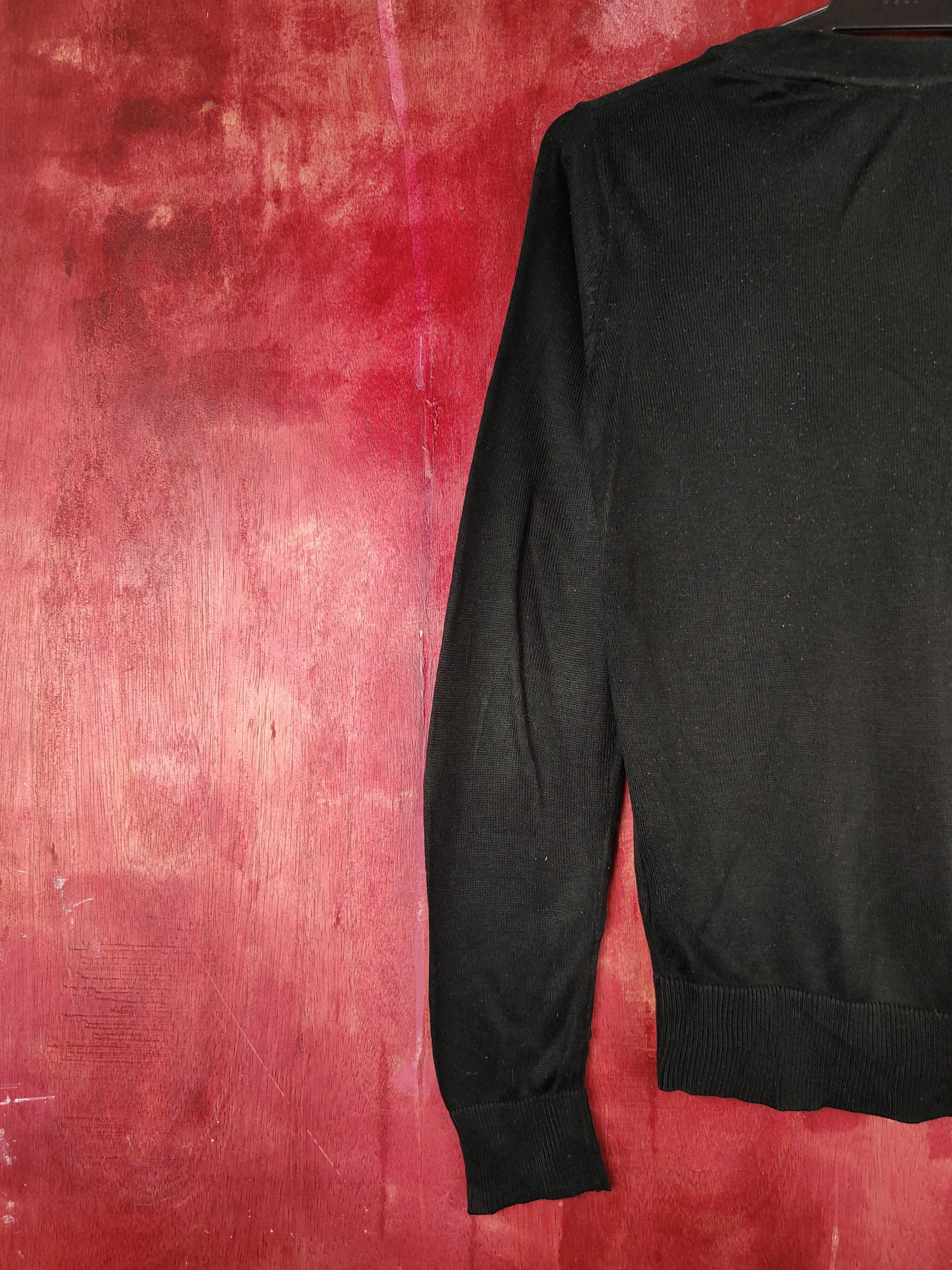 Japanese Brand Japanese Brand Black Cardigan knitwear thin #S915 Size M / US 6-8 / IT 42-44 - 8 Thumbnail