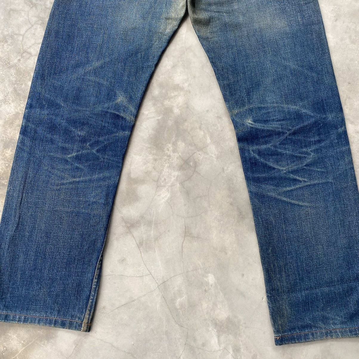 A.P.C. × Japanese Brand × Vintage APC jeans reu de fleurus Paris blue faded Size 26" / US 2 / IT 38 - 2 Thumbnail