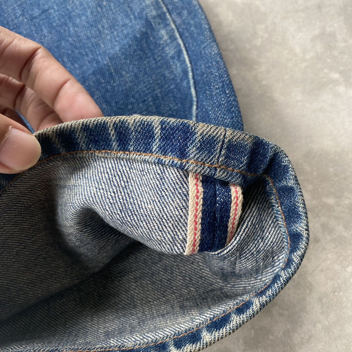 A.P.C. × Japanese Brand × Vintage APC jeans reu de fleurus Paris blue faded Size 26" / US 2 / IT 38 - 7 Thumbnail