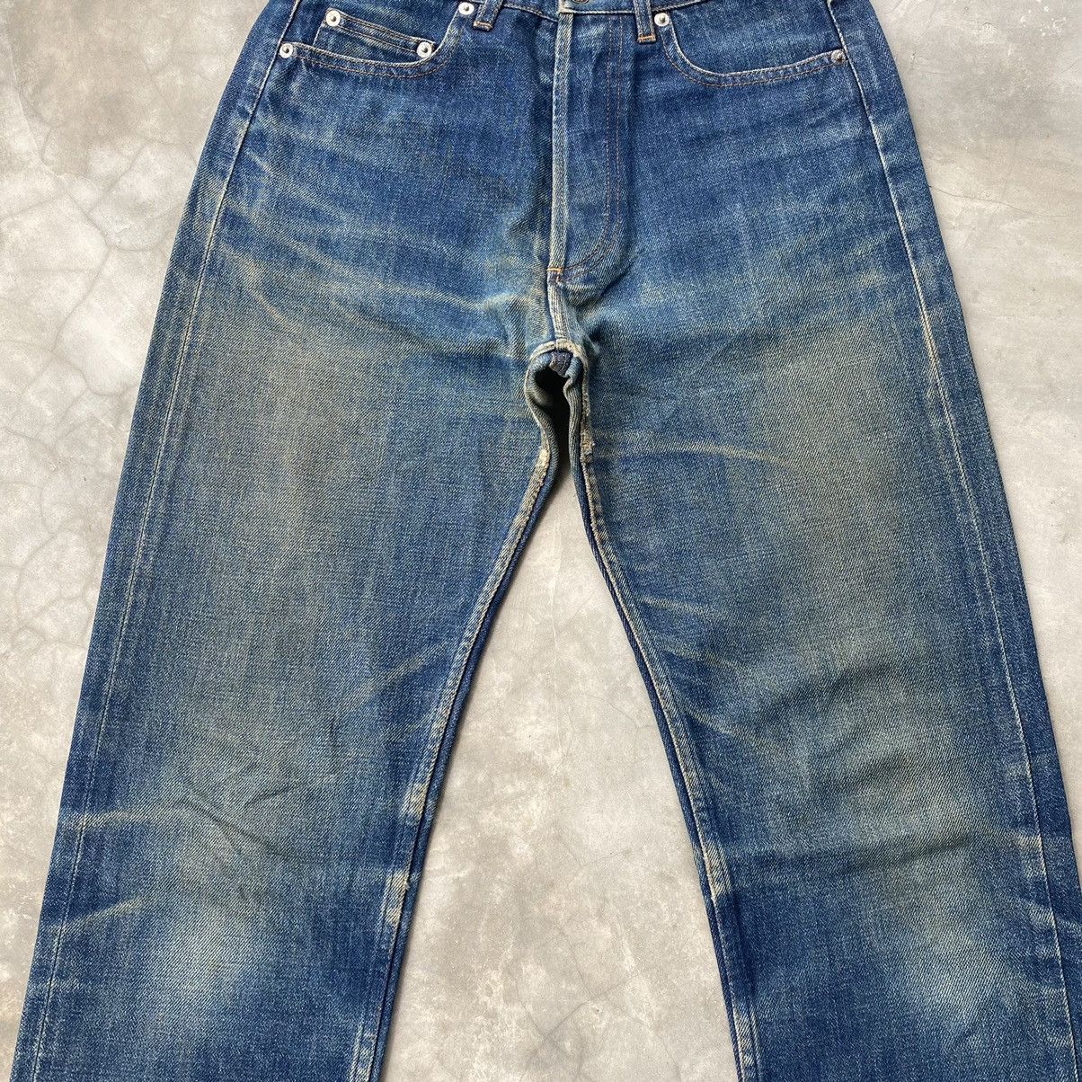A.P.C. × Japanese Brand × Vintage APC jeans reu de fleurus Paris blue faded Size 26" / US 2 / IT 38 - 5 Thumbnail