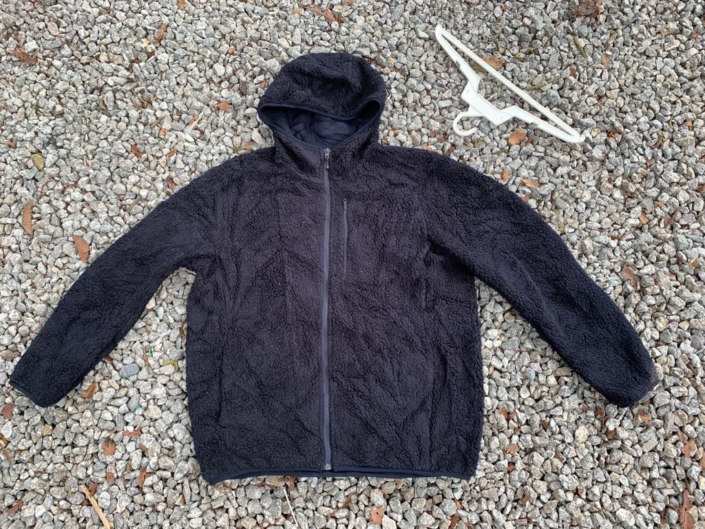 Japanese Brand × Uniqlo Uniqlo Sherpa Fleece Hoodie Zipper Size US XL / EU 56 / 4 - 3 Thumbnail