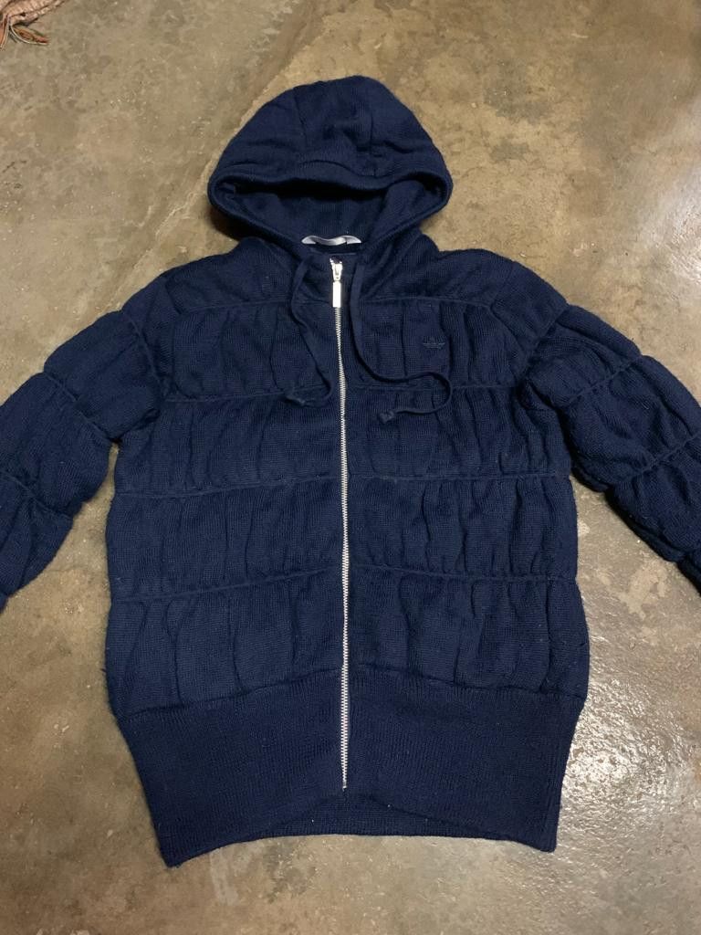 Adidas Adidas Wool Knitwear Jacket Size US M / EU 48-50 / 2 - 5 Thumbnail