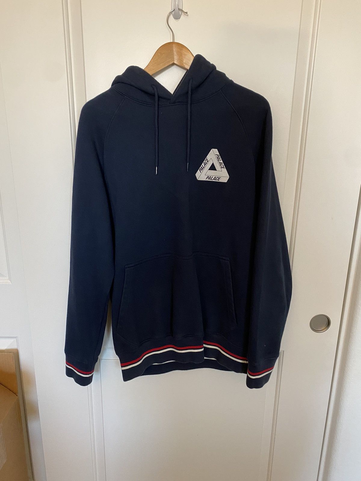 Palace Palace Crib Hood Navy Ultimo 2016 US Grailed