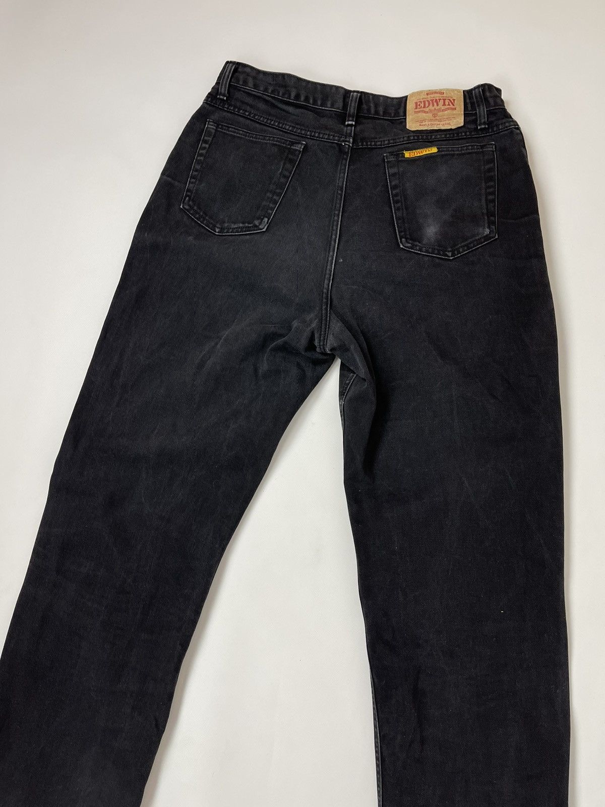 Edwin Edwin new newton vintage 90s black grey made in Japan jeans Size US 34 / EU 50 - 1 Thumbnail