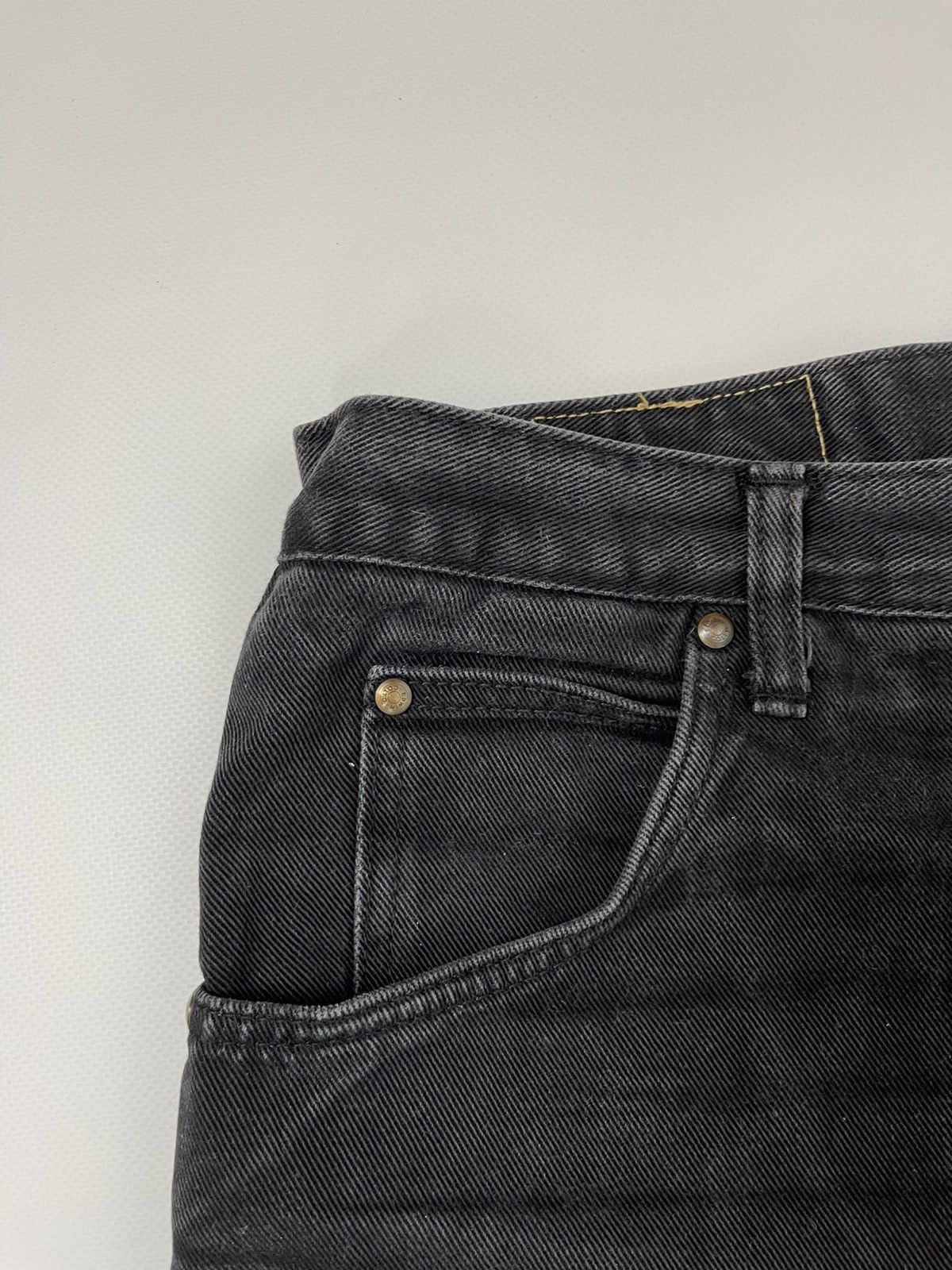Edwin Edwin new newton vintage 90s black grey made in Japan jeans Size US 34 / EU 50 - 14 Thumbnail