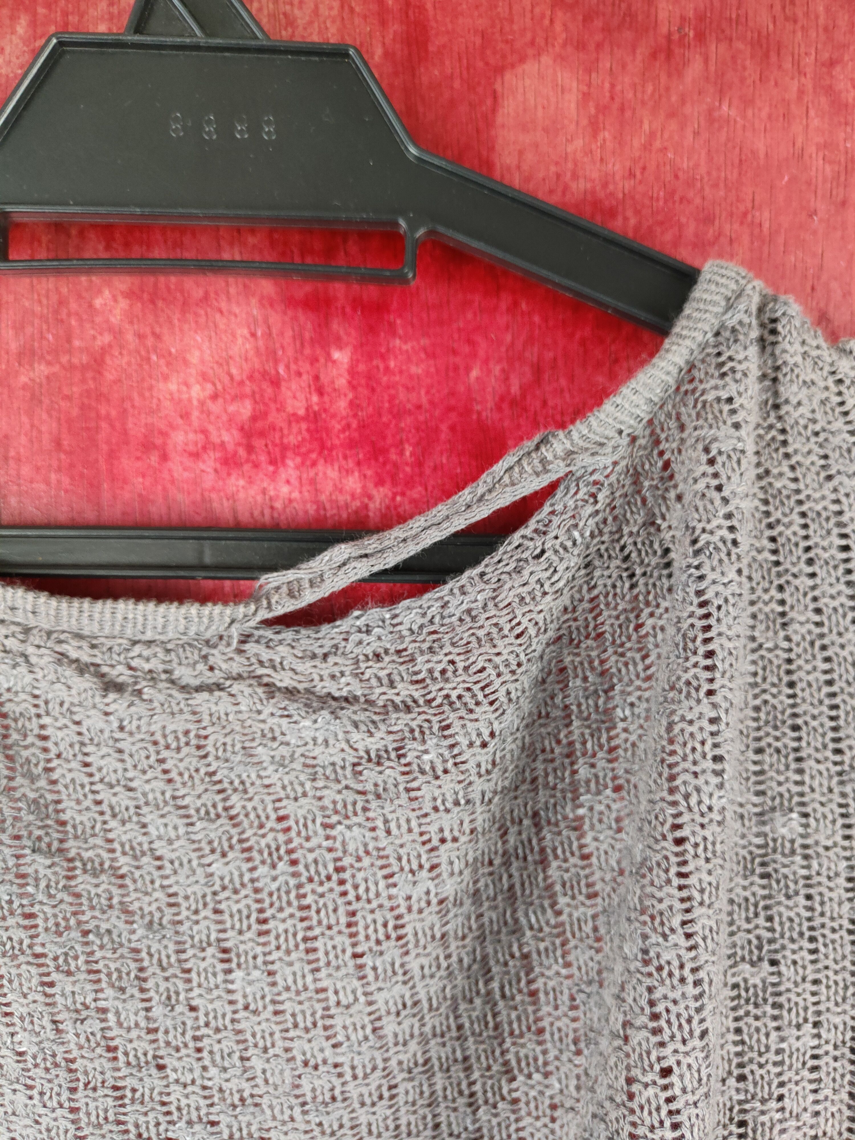 Japanese Brand Japanese Brand Dark Gray Crochet Meshnet Cardigan #S1006 Size L / US 10 / IT 46 - 11 Thumbnail