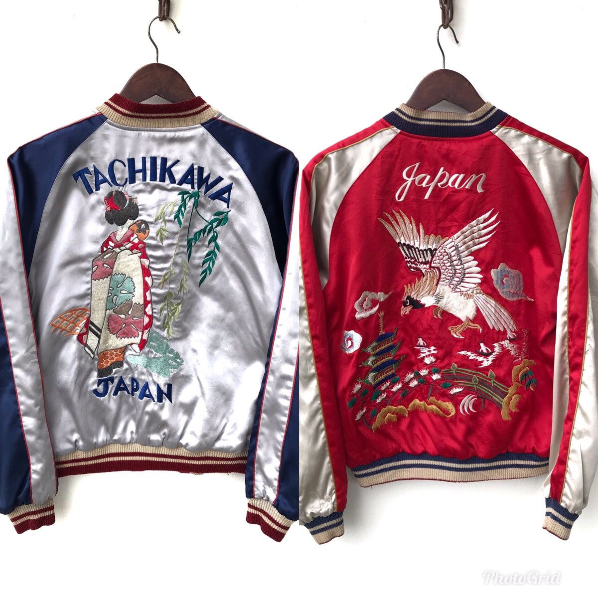 Toyo Enterprises Sukajan Souvenir Toyo Enterprise Riversible Geisha Jacket Size US M / EU 48-50 / 2 - 1 Thumbnail
