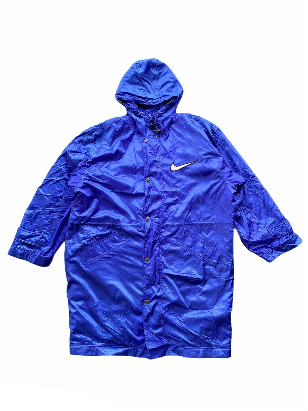 Nike × Vintage Vintage Nike Swoosh Jacket / Travis Scott Stussy Size US L / EU 52-54 / 3 - 1 Thumbnail