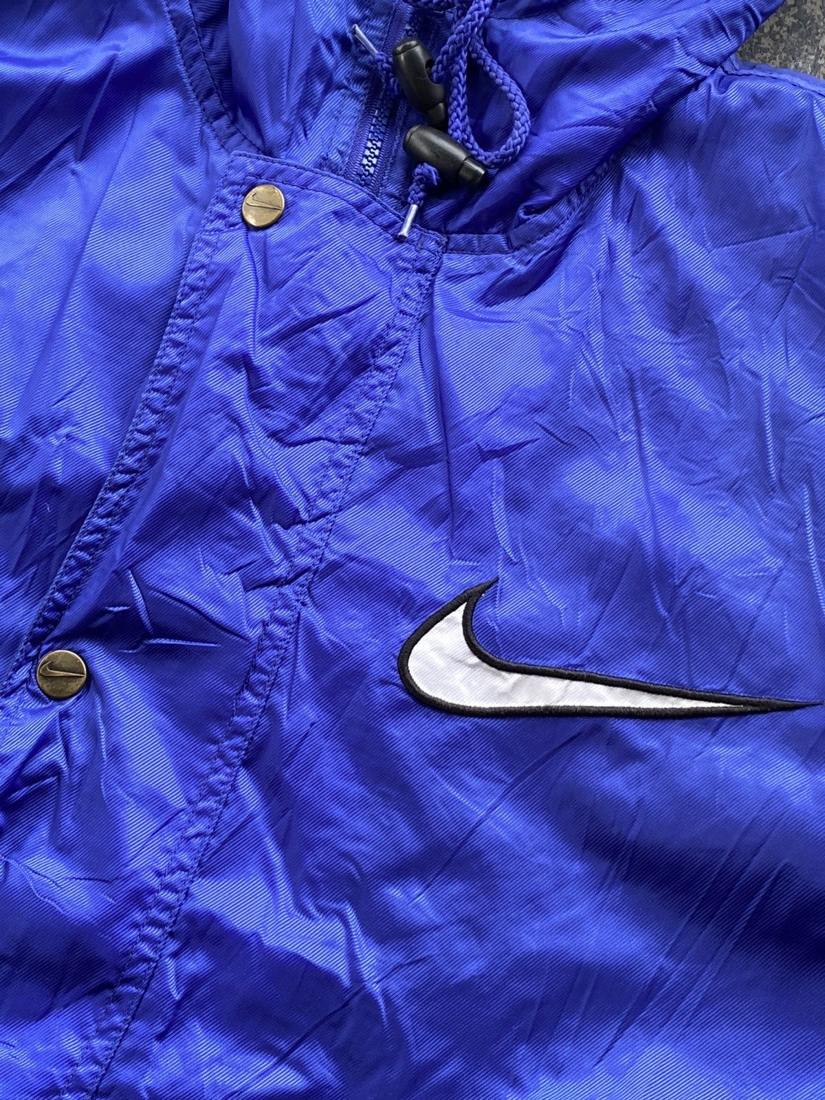 Nike × Vintage Vintage Nike Swoosh Jacket / Travis Scott Stussy Size US L / EU 52-54 / 3 - 2 Thumbnail