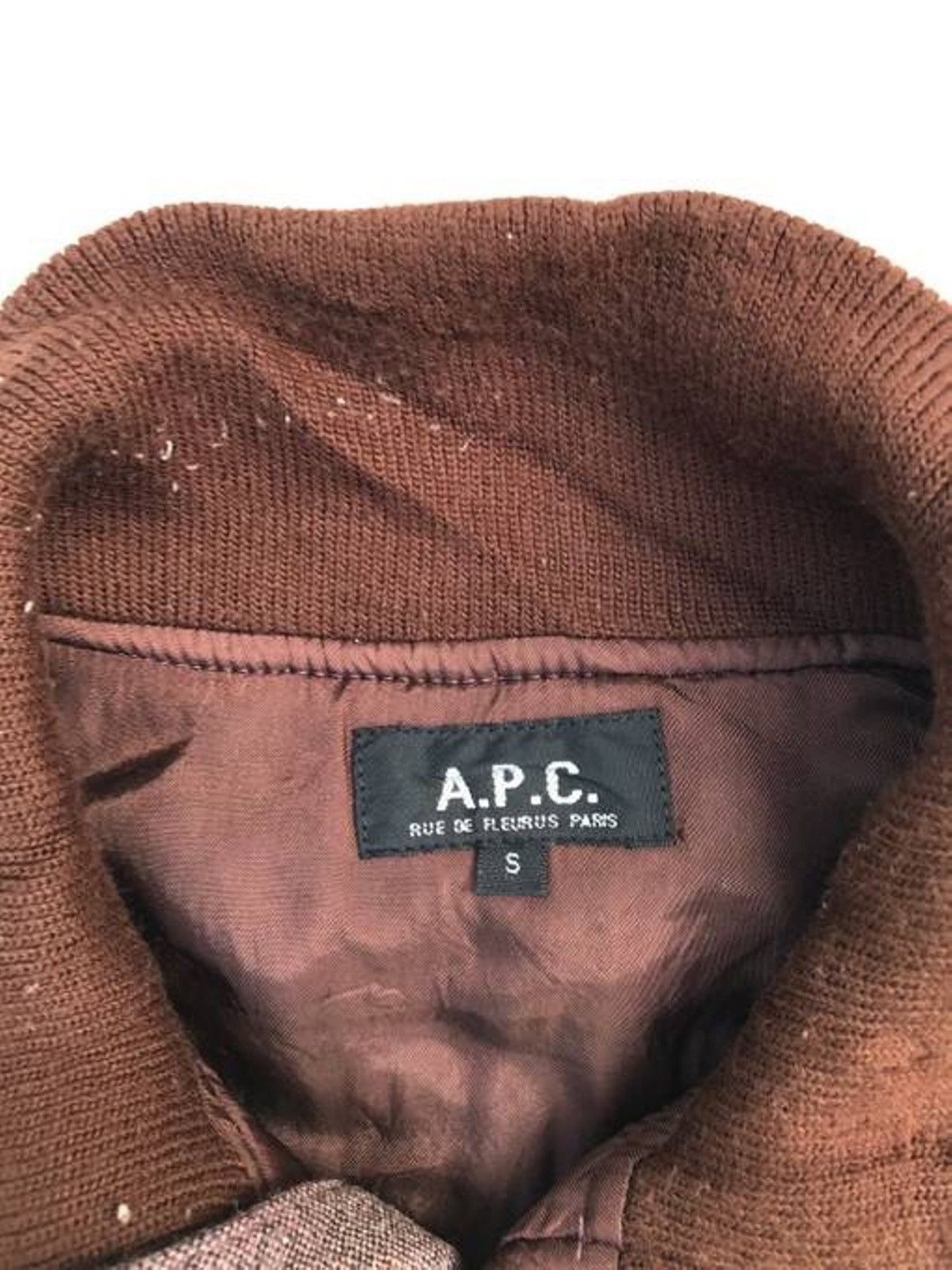 A.P.C. Apc Wool Jacket Apc Designer Streetwear Jacket Size US S / EU 44-46 / 1 - 2 Thumbnail
