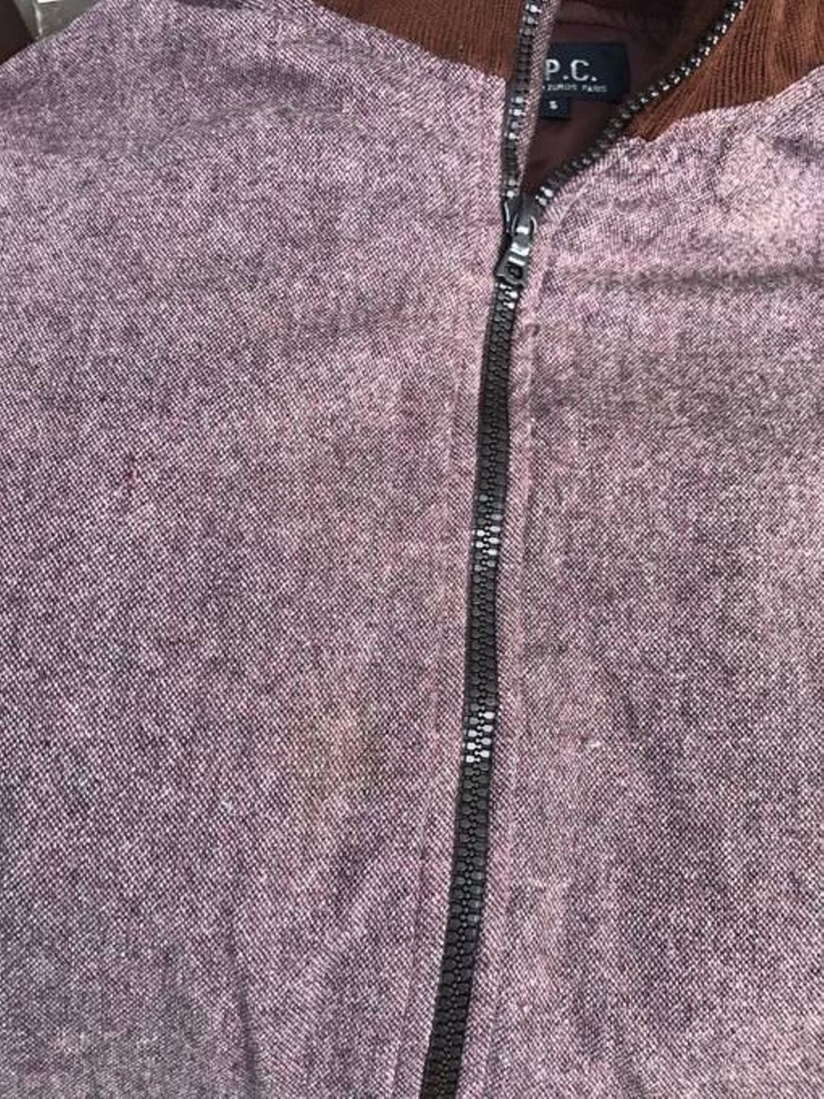 A.P.C. Apc Wool Jacket Apc Designer Streetwear Jacket Size US S / EU 44-46 / 1 - 7 Thumbnail