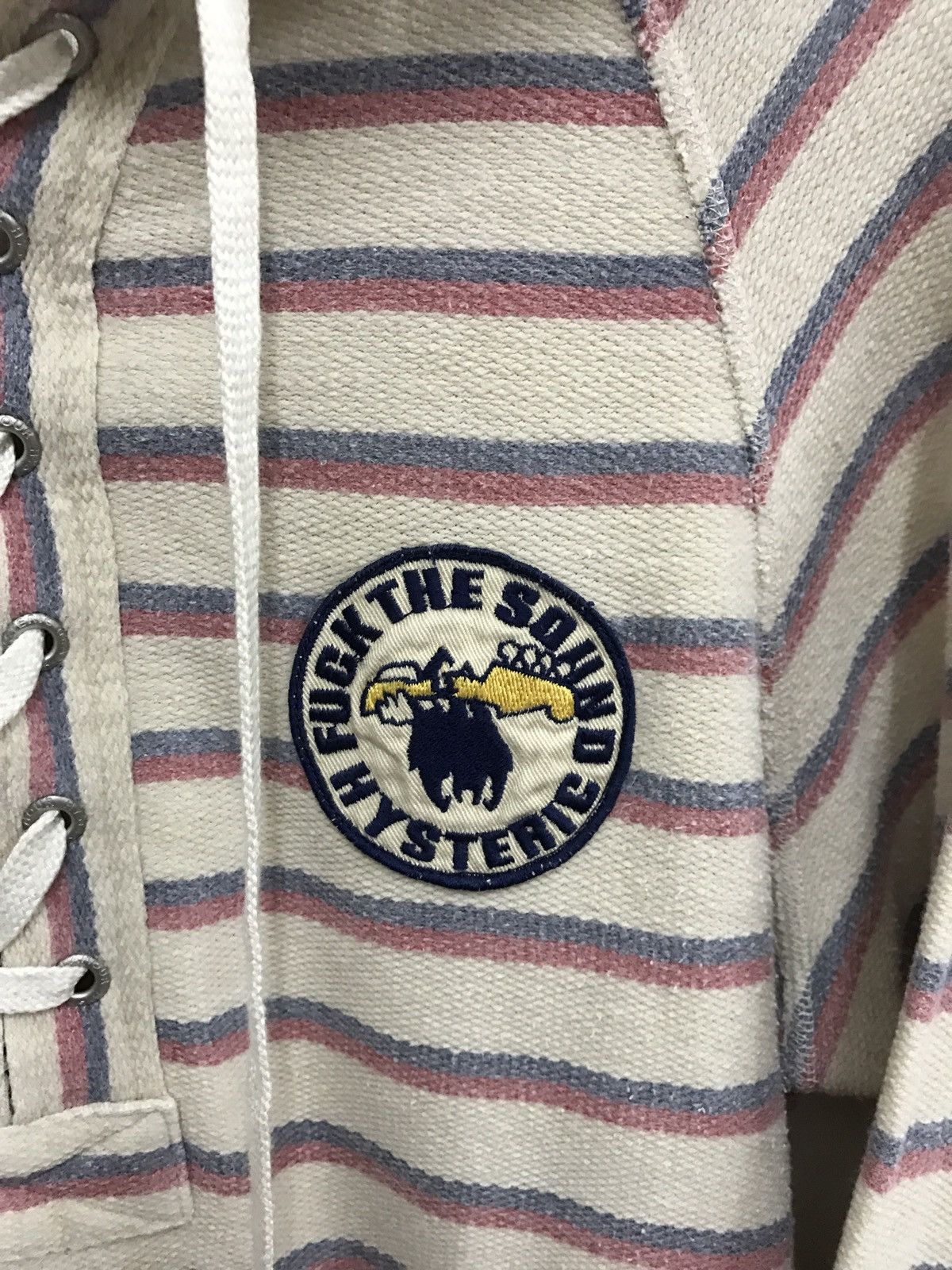 Hysteric Glamour Hysteric Glamour Stripe Hoodies Size US S / EU 44-46 / 1 - 2 Thumbnail
