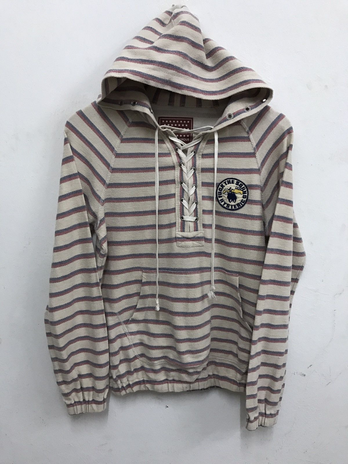 Hysteric Glamour Hysteric Glamour Stripe Hoodies Size US S / EU 44-46 / 1 - 1 Thumbnail